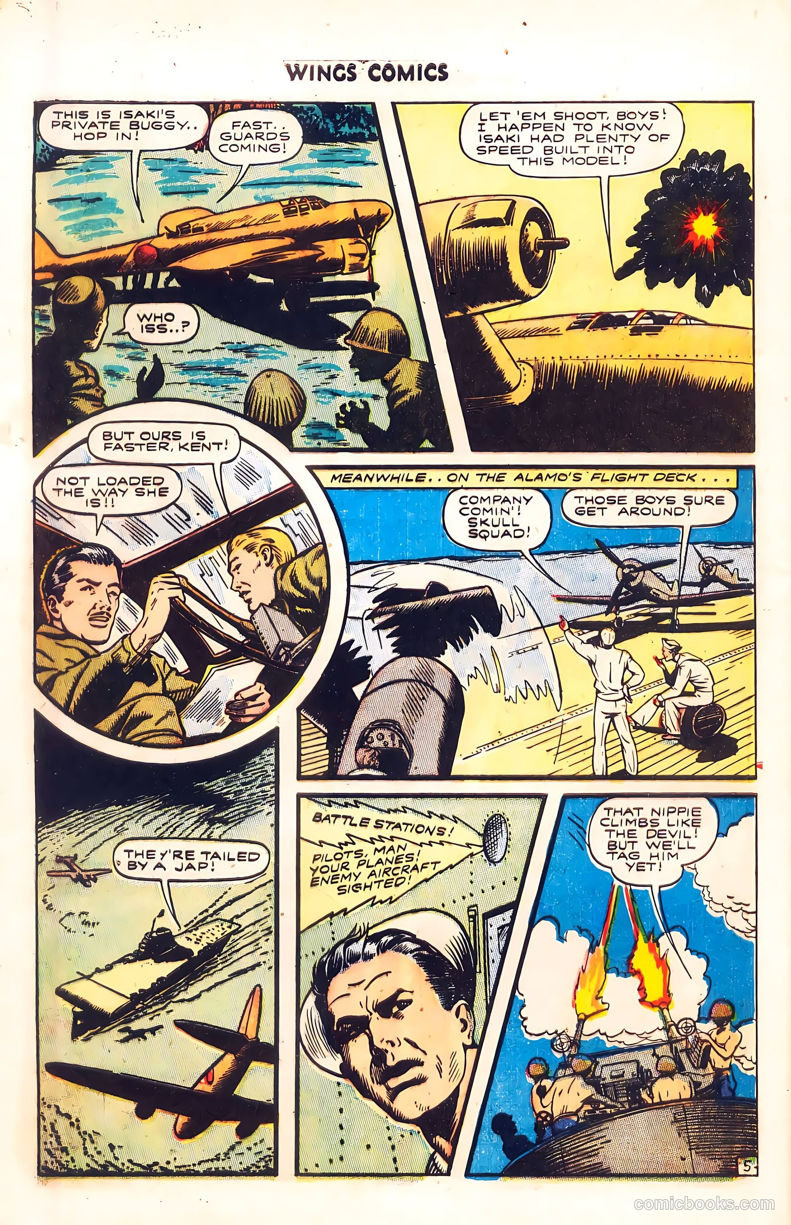 Wings Comics #56 — page 42 of 54