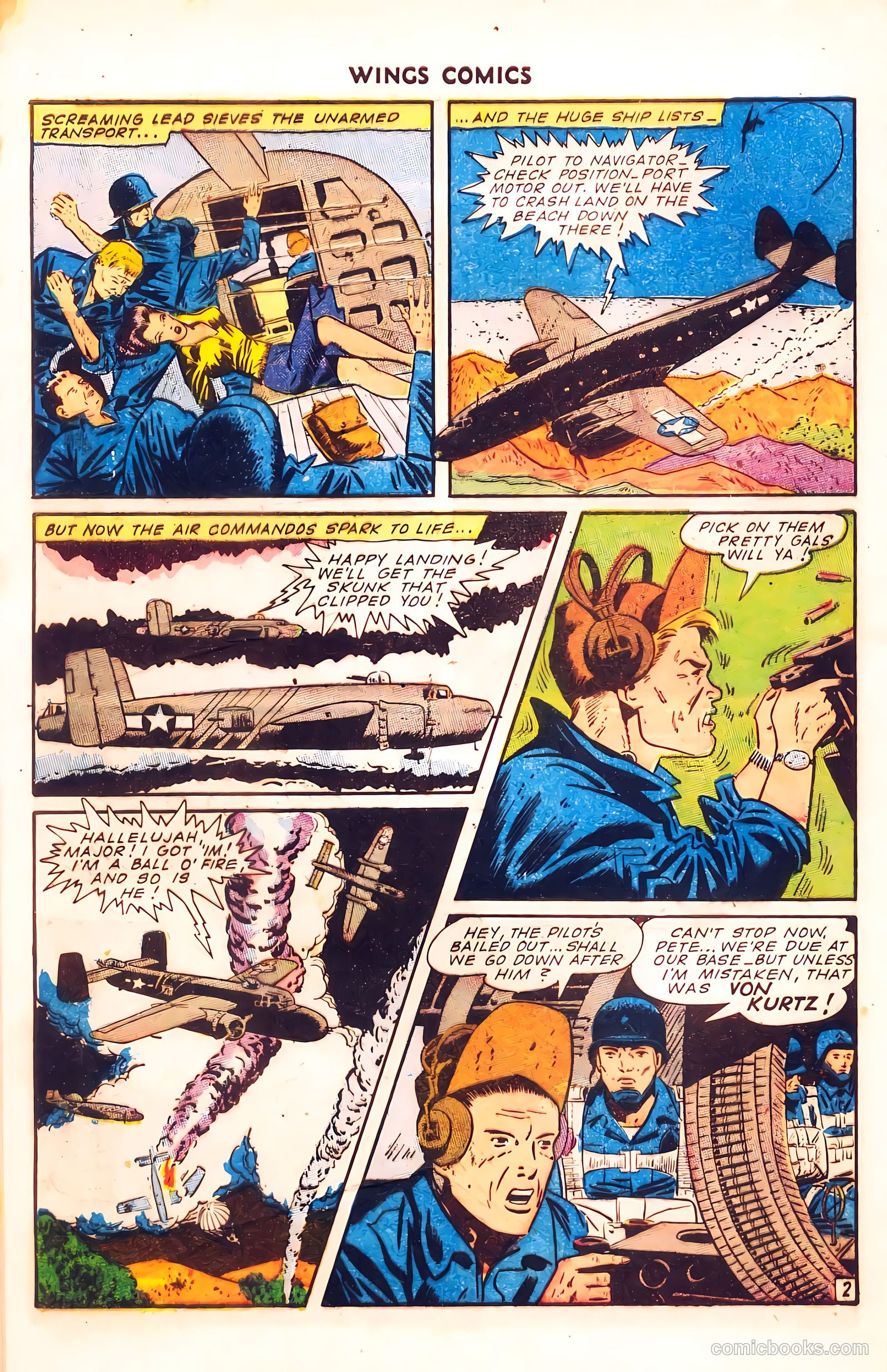 Wings Comics #56 — page 46 of 54