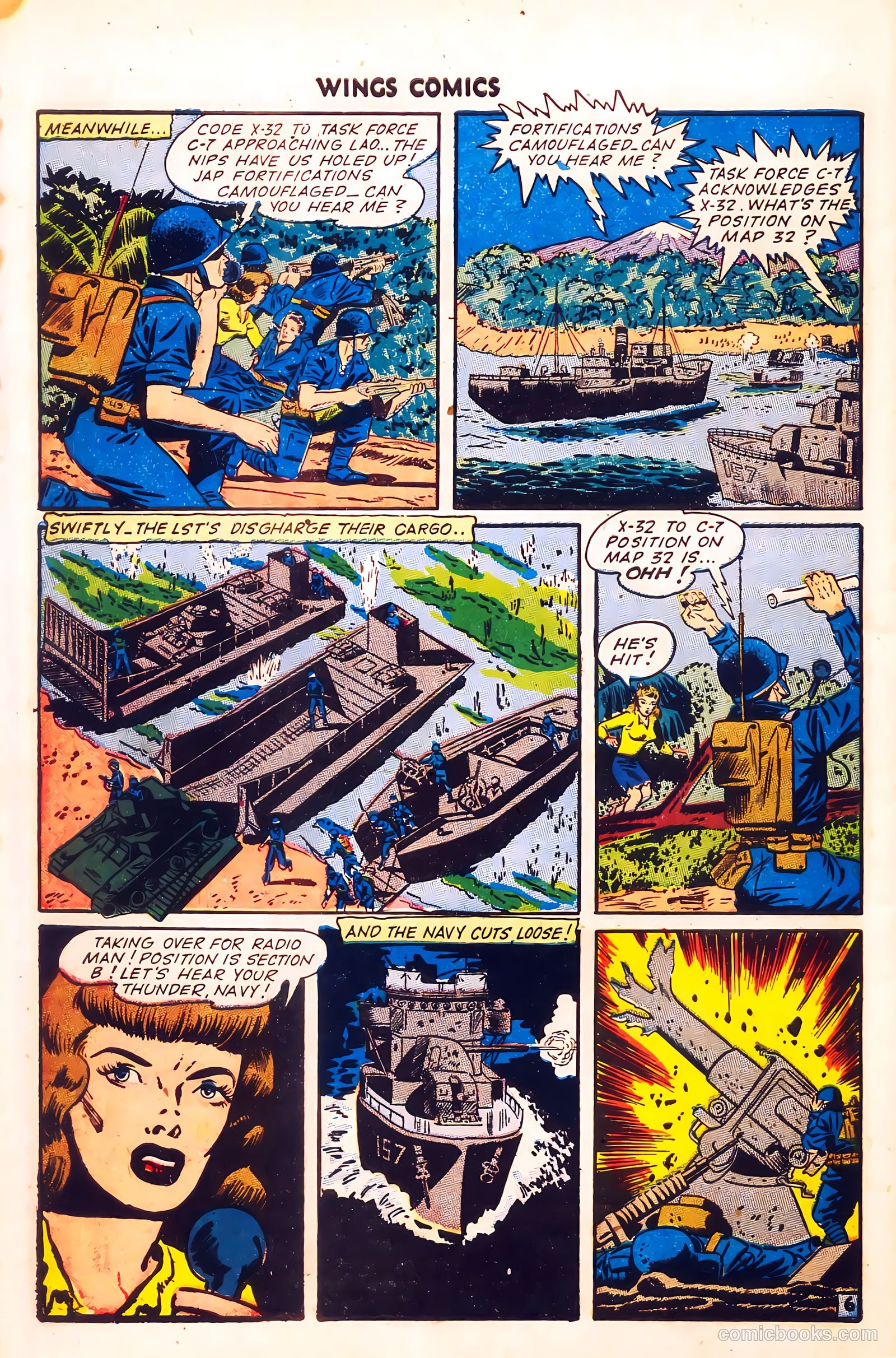 Wings Comics #56 — page 50 of 54