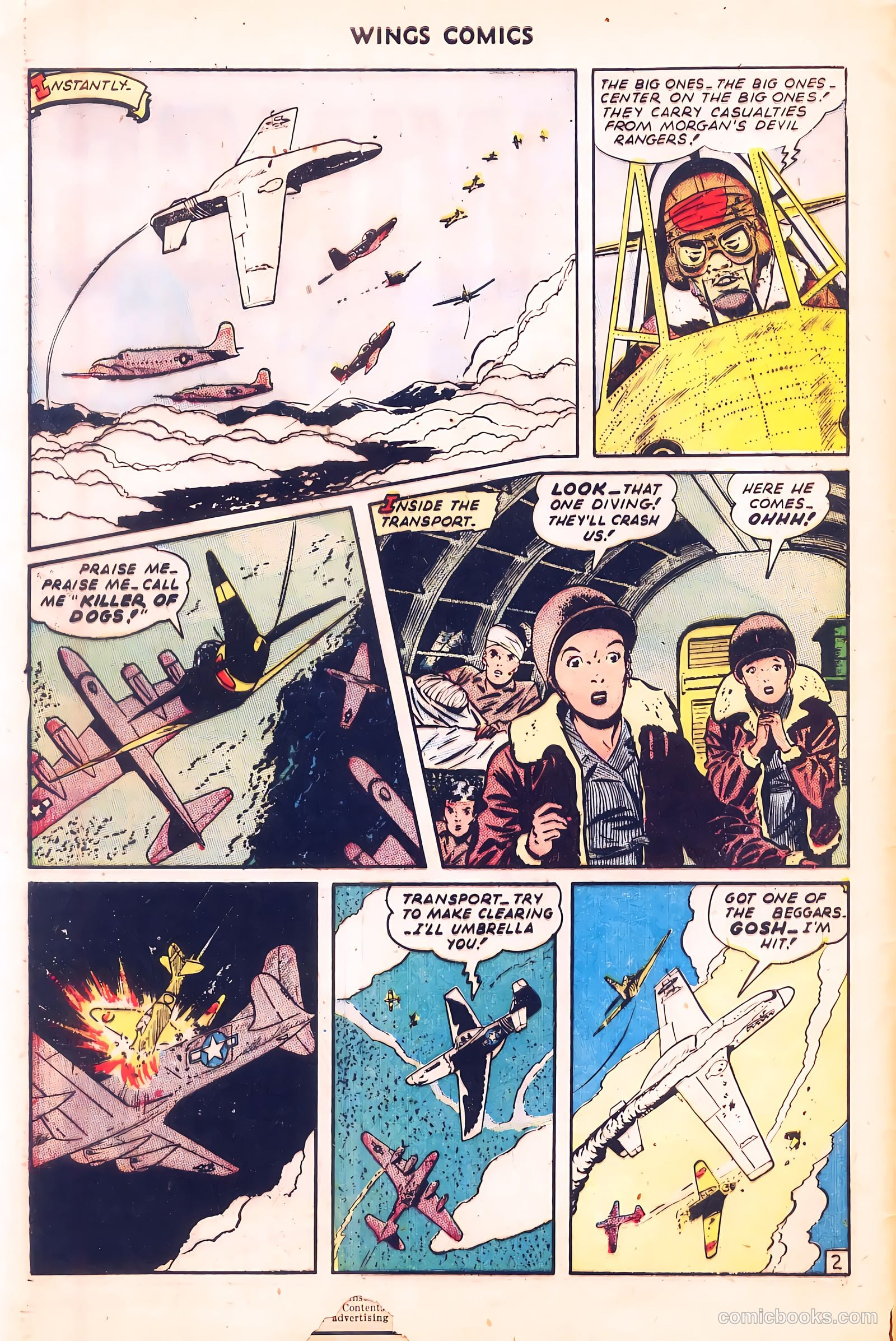 Wings Comics #57 — page 4 of 53