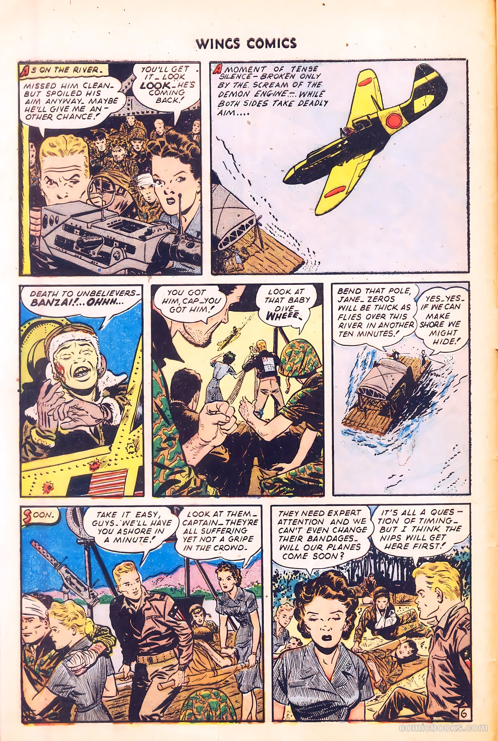 Wings Comics #57 — page 8 of 53