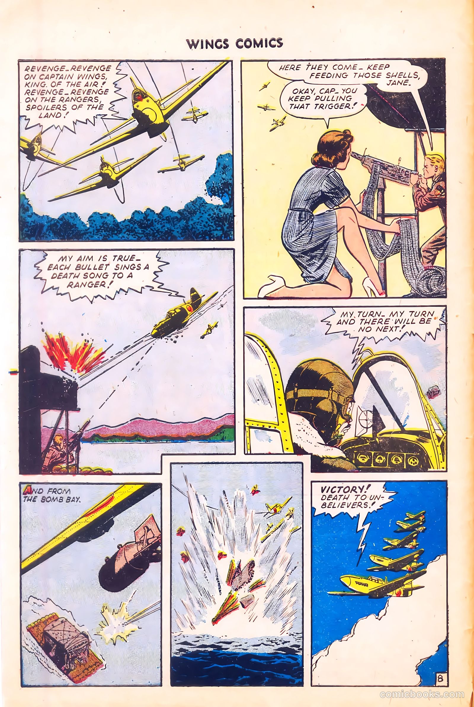 Wings Comics #57 — page 10 of 53