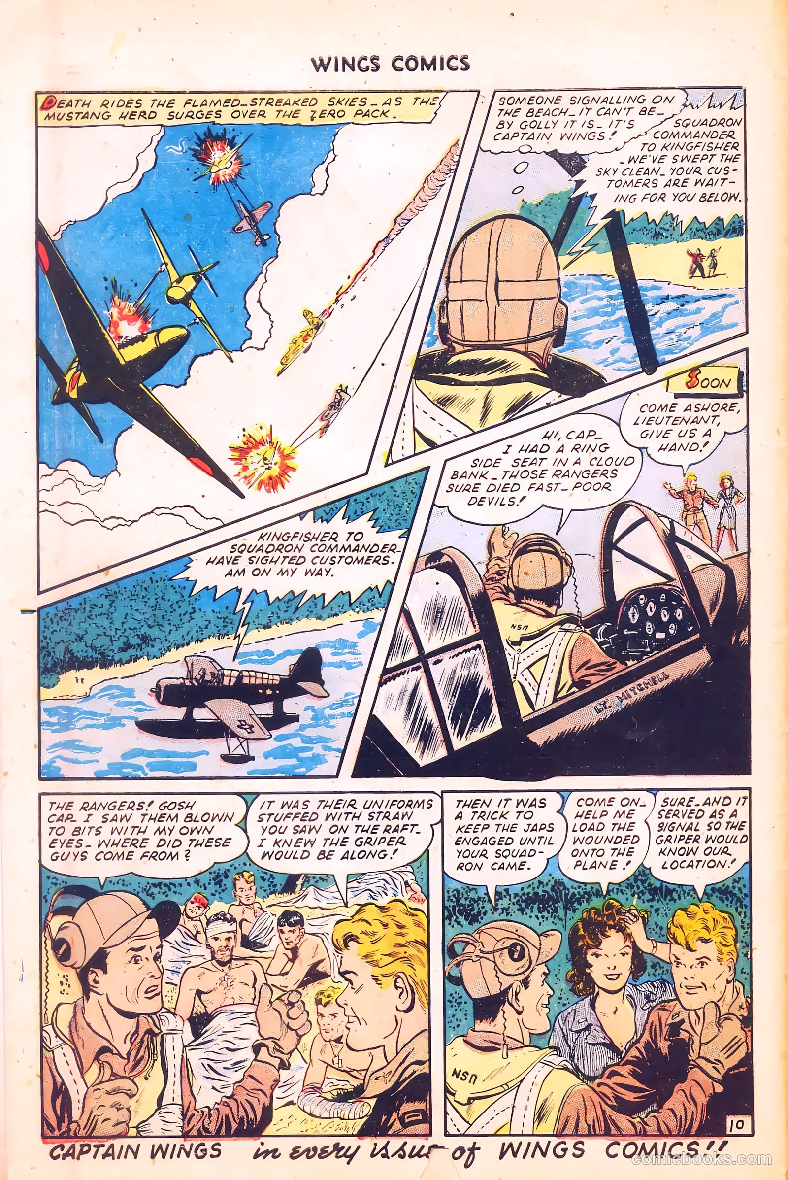 Wings Comics #57 — page 12 of 53