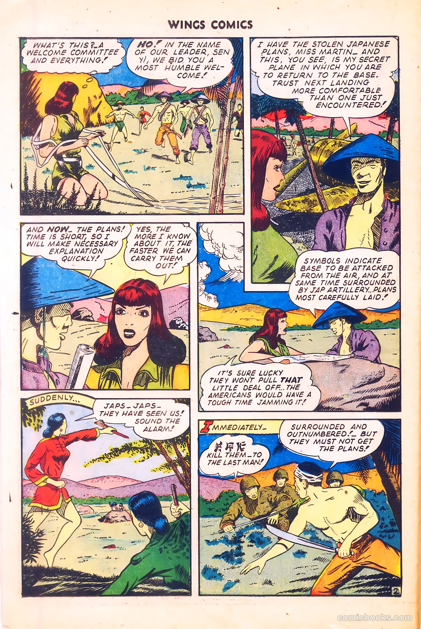 Wings Comics #57 — page 22 of 53