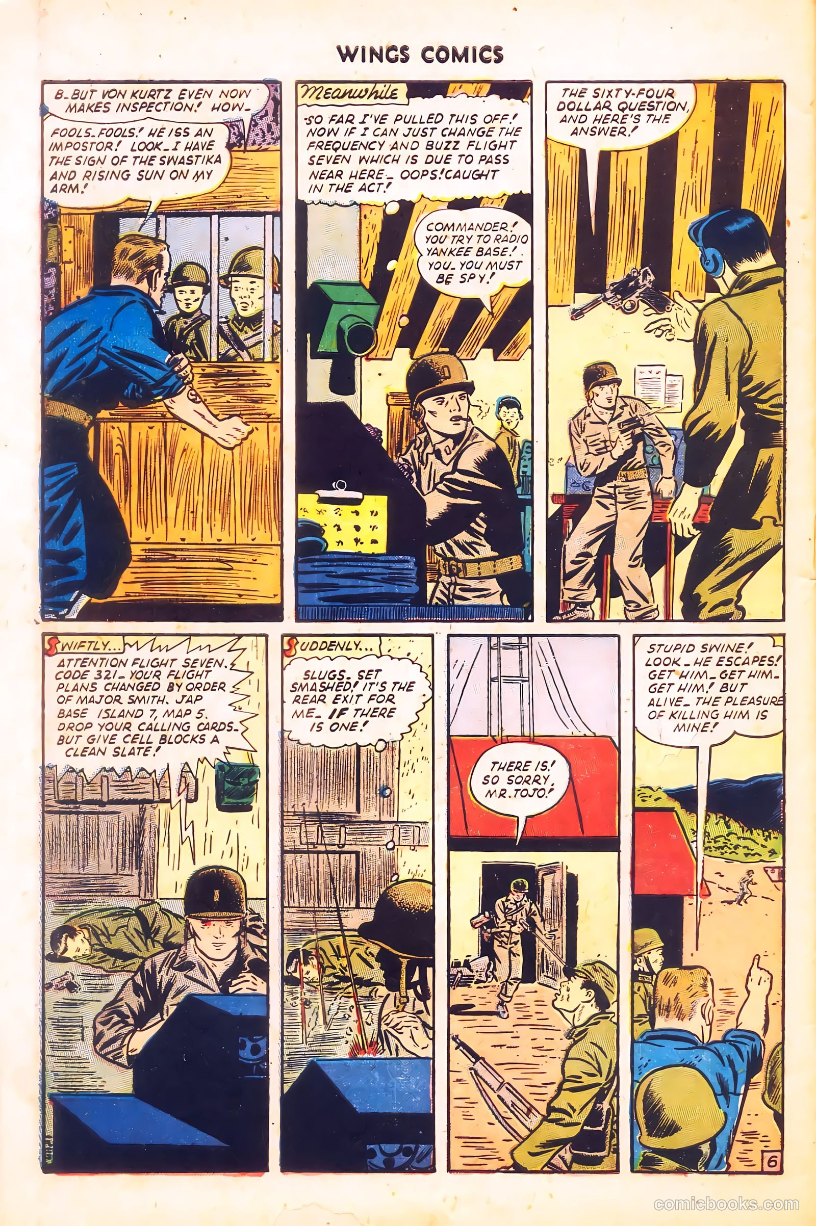 Wings Comics #57 — page 48 of 53