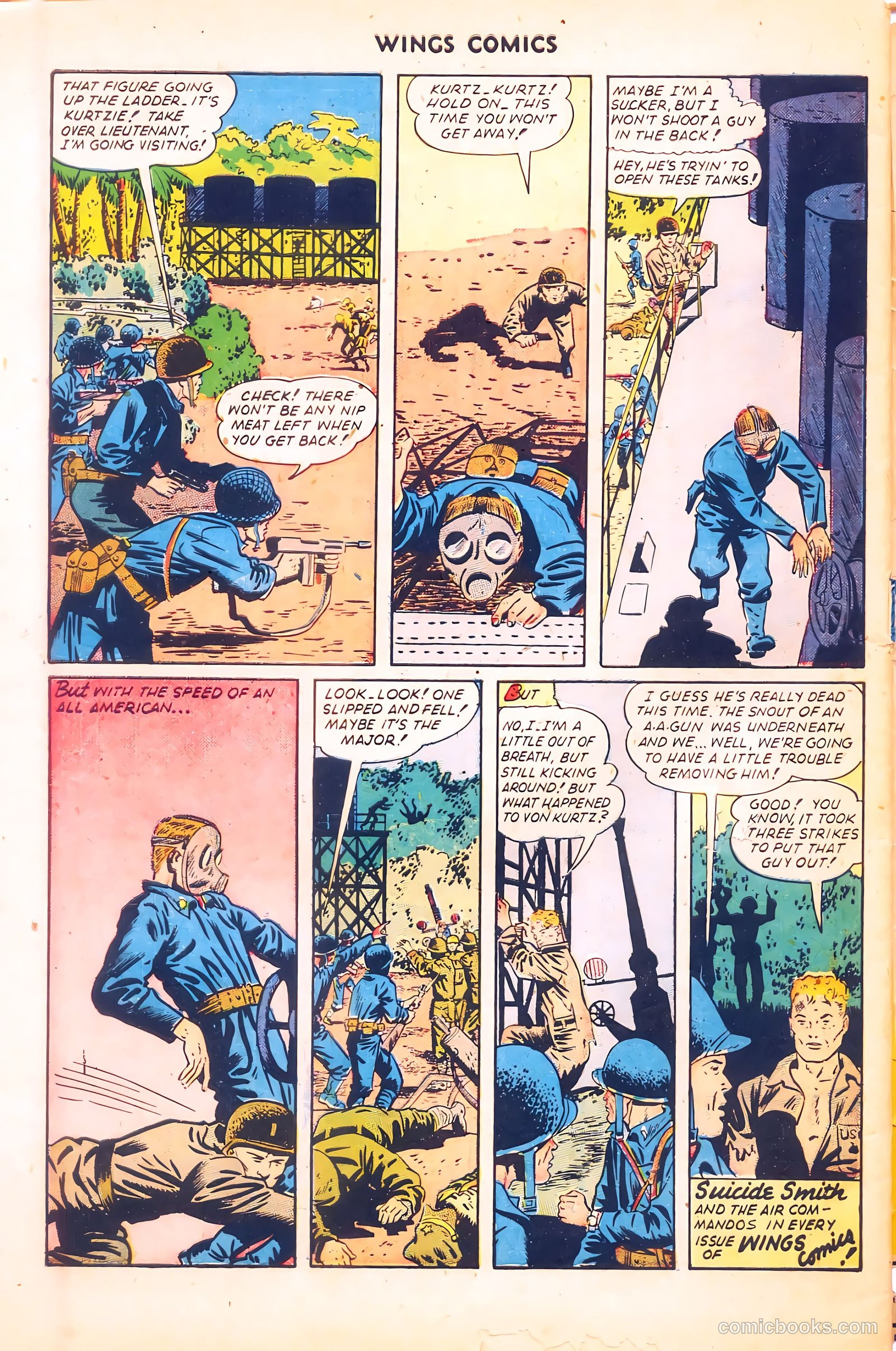 Wings Comics #57 — page 50 of 53