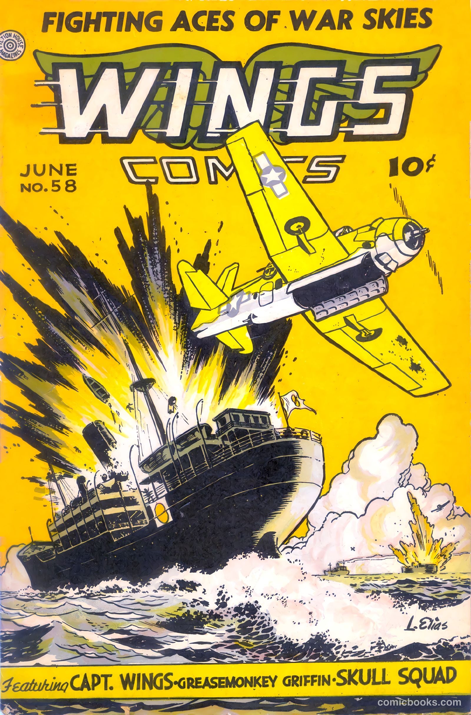 Wings Comics #58 — page 1 of 52