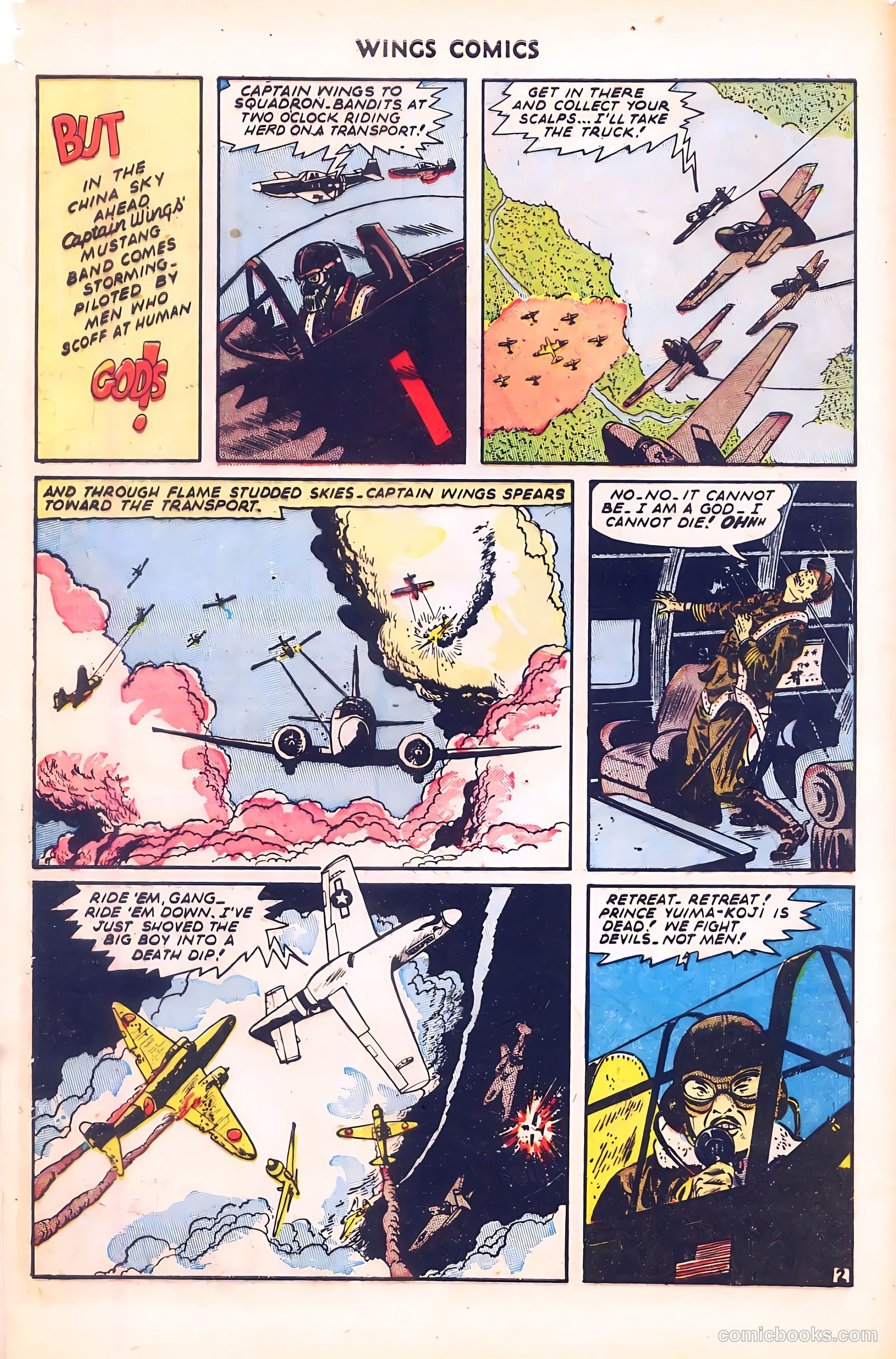 Wings Comics #58 — page 4 of 52