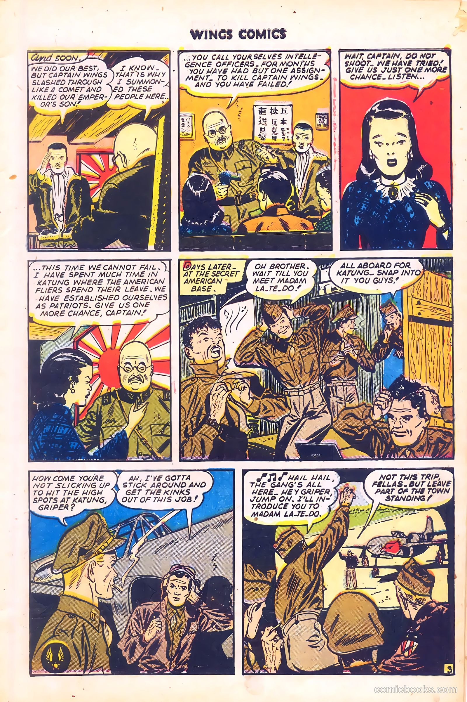 Wings Comics #58 — page 5 of 52