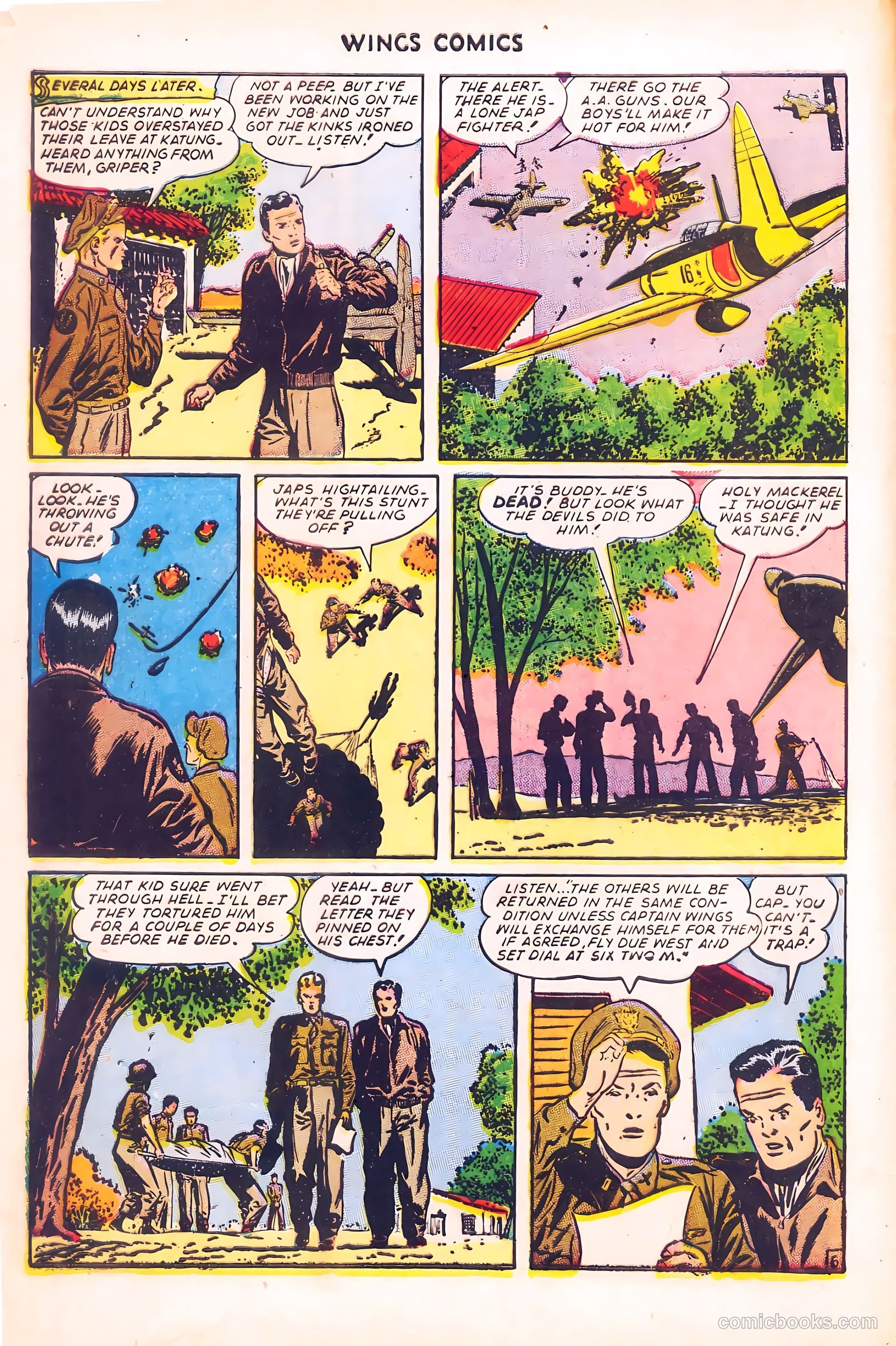 Wings Comics #58 — page 8 of 52