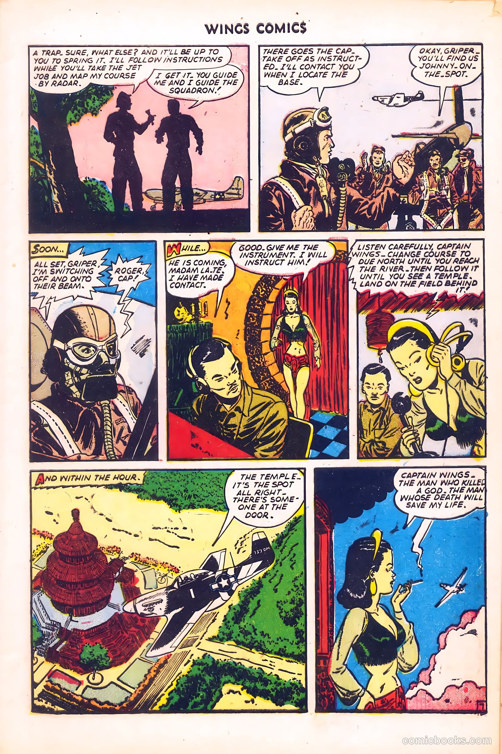 Wings Comics #58 — page 9 of 52