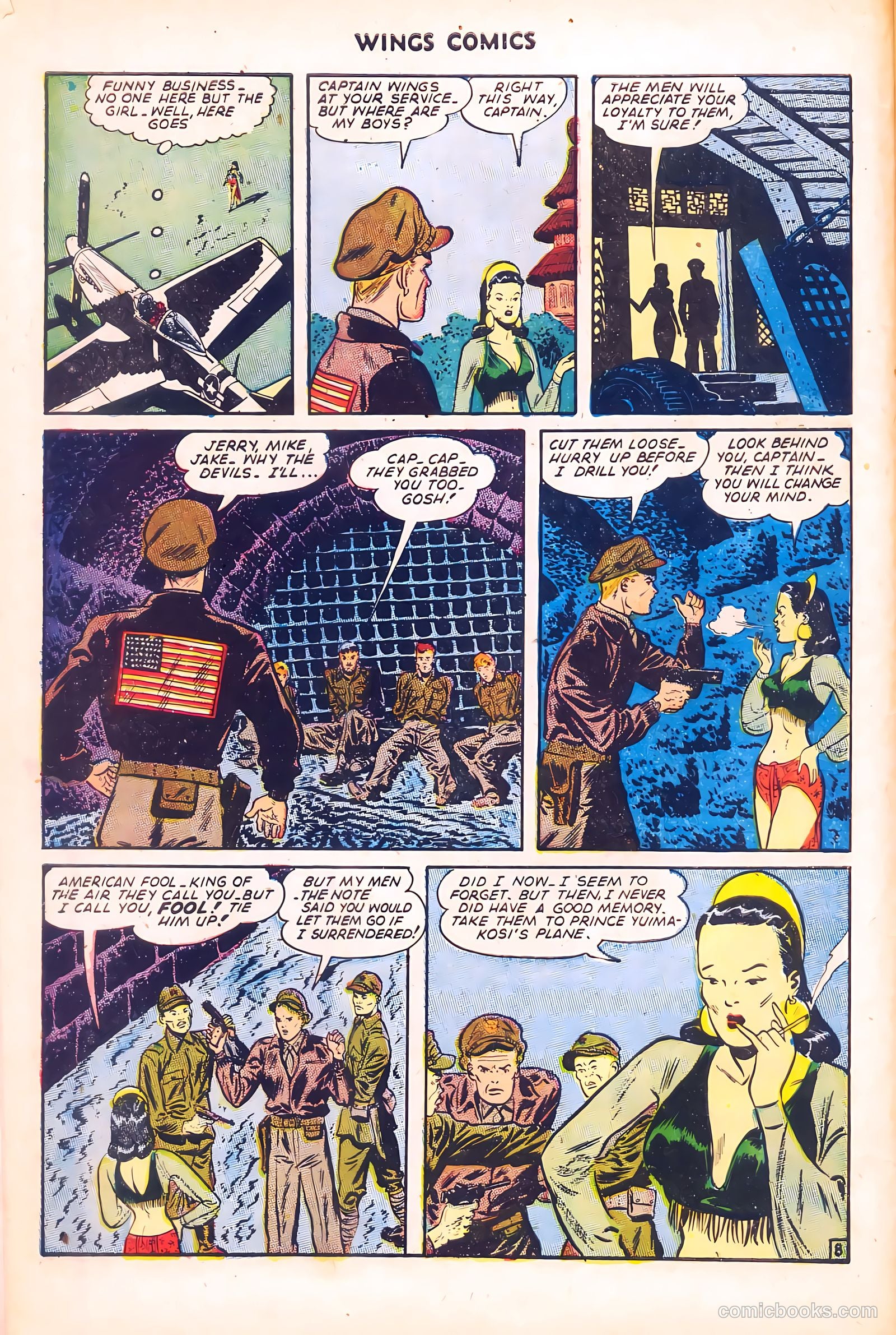 Wings Comics #58 — page 10 of 52