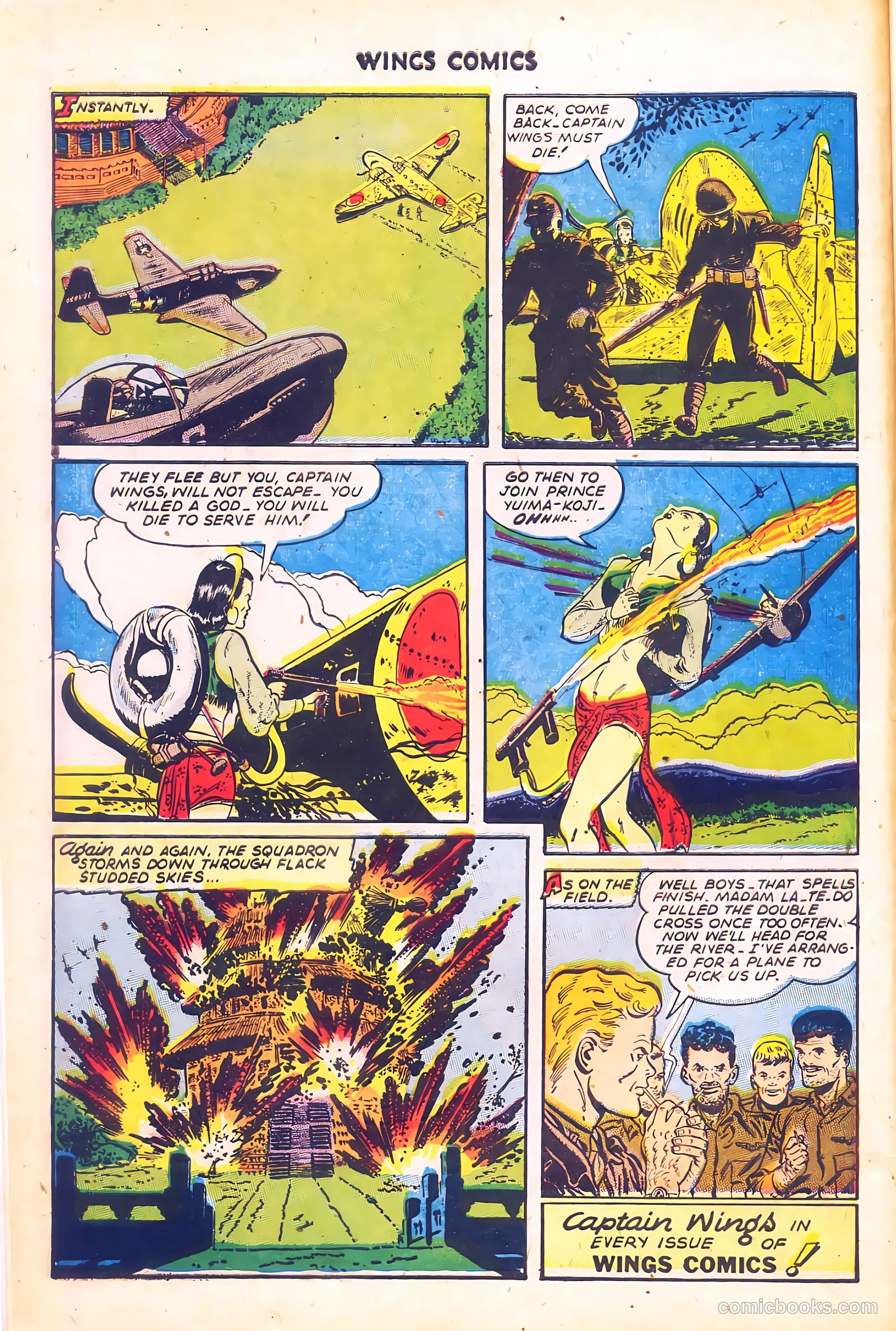 Wings Comics #58 — page 12 of 52