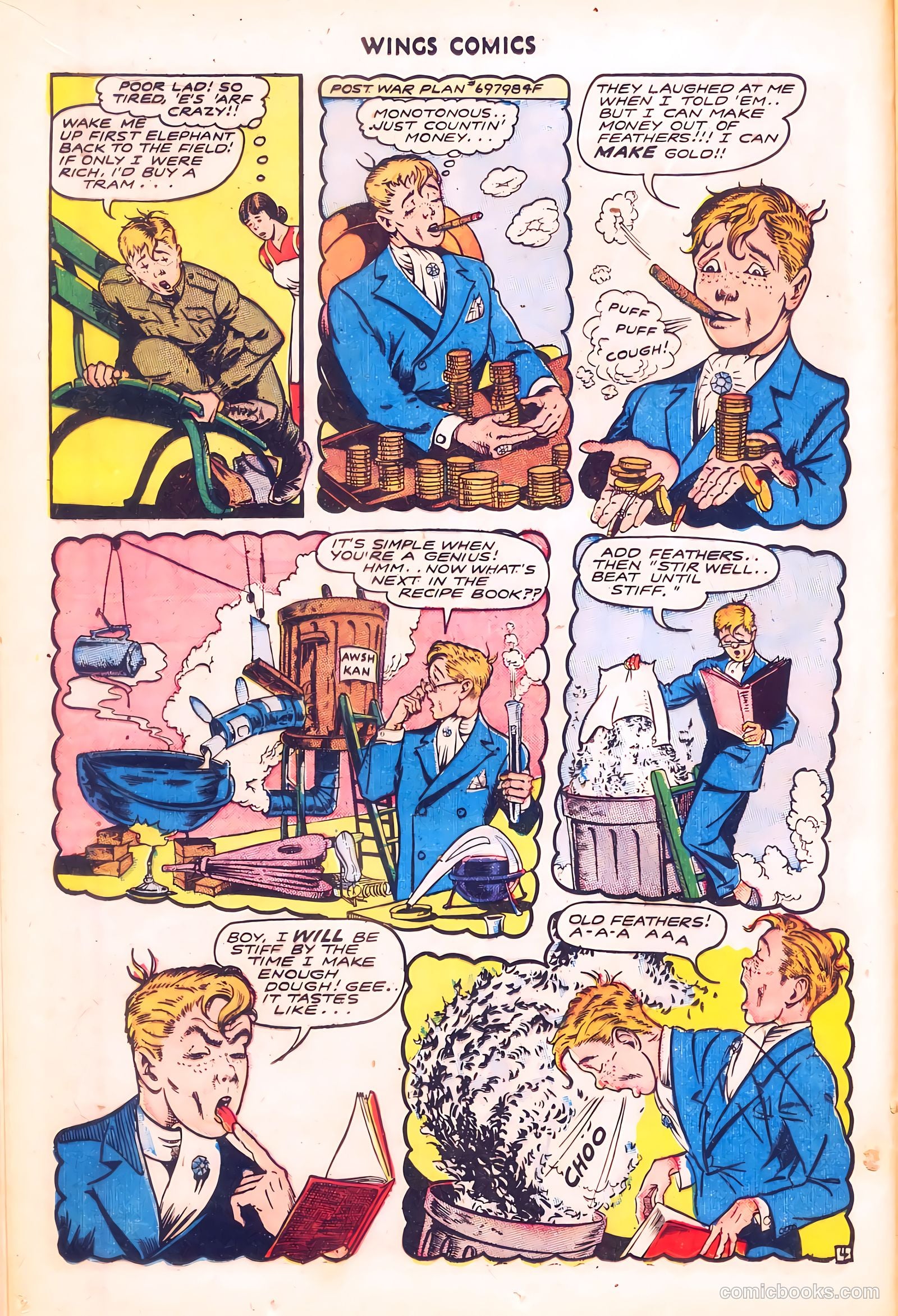 Wings Comics #58 — page 16 of 52