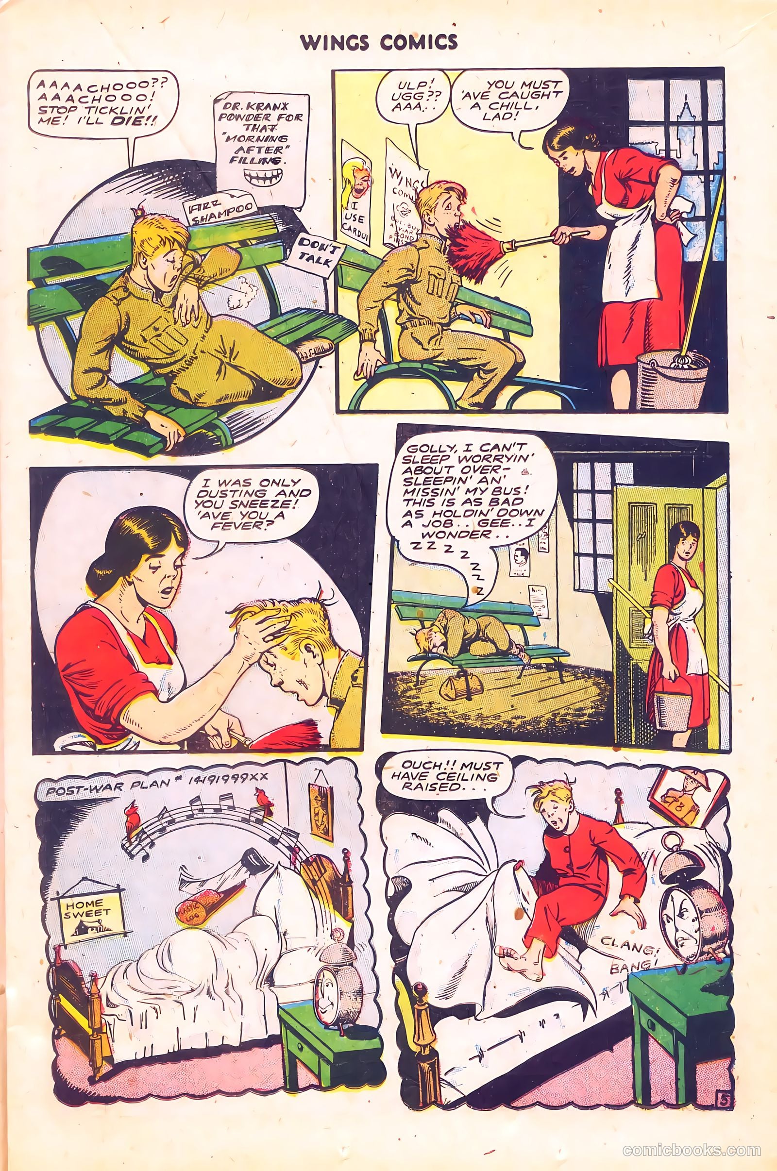 Wings Comics #58 — page 17 of 52