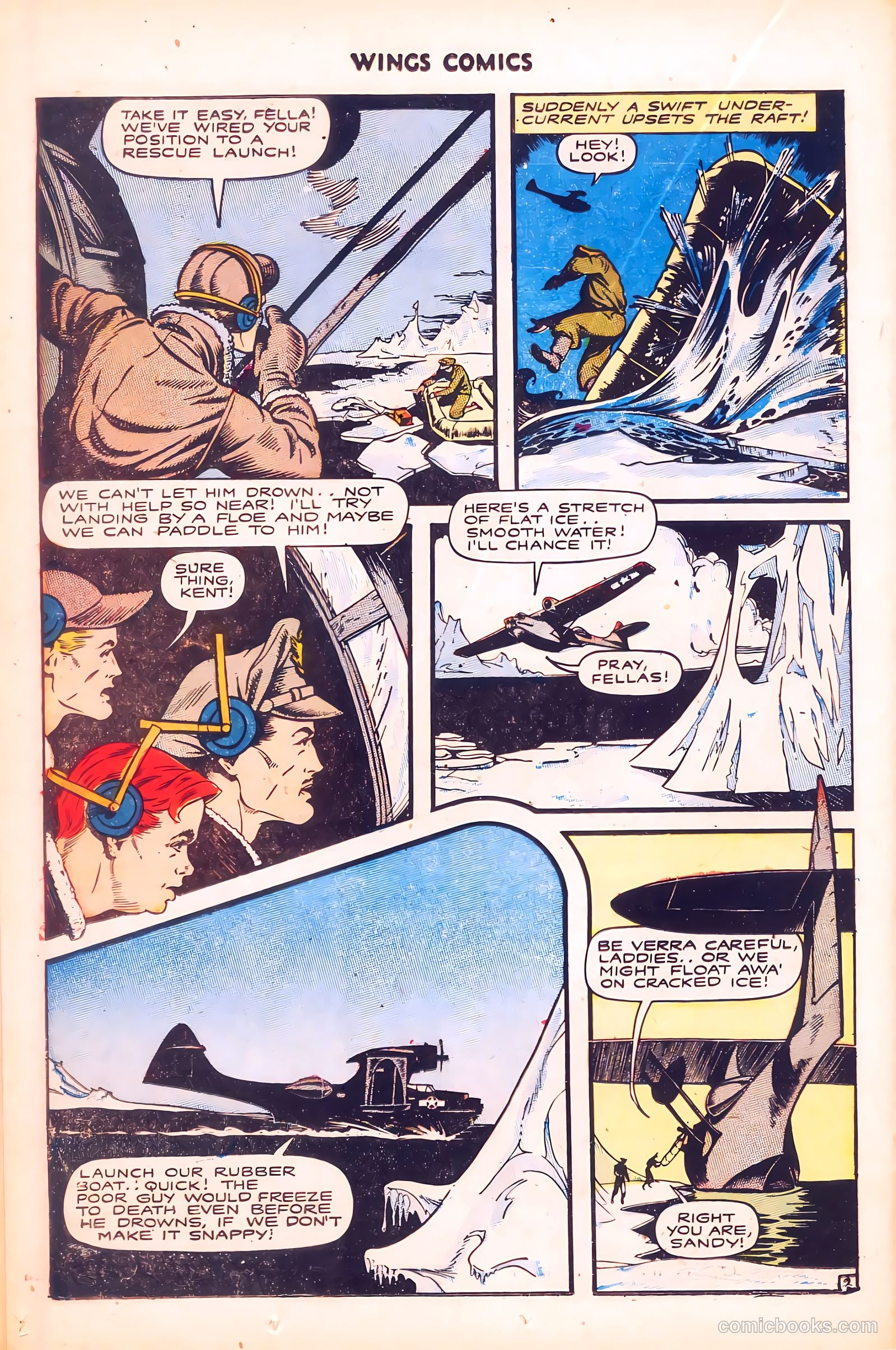 Wings Comics #58 — page 22 of 52