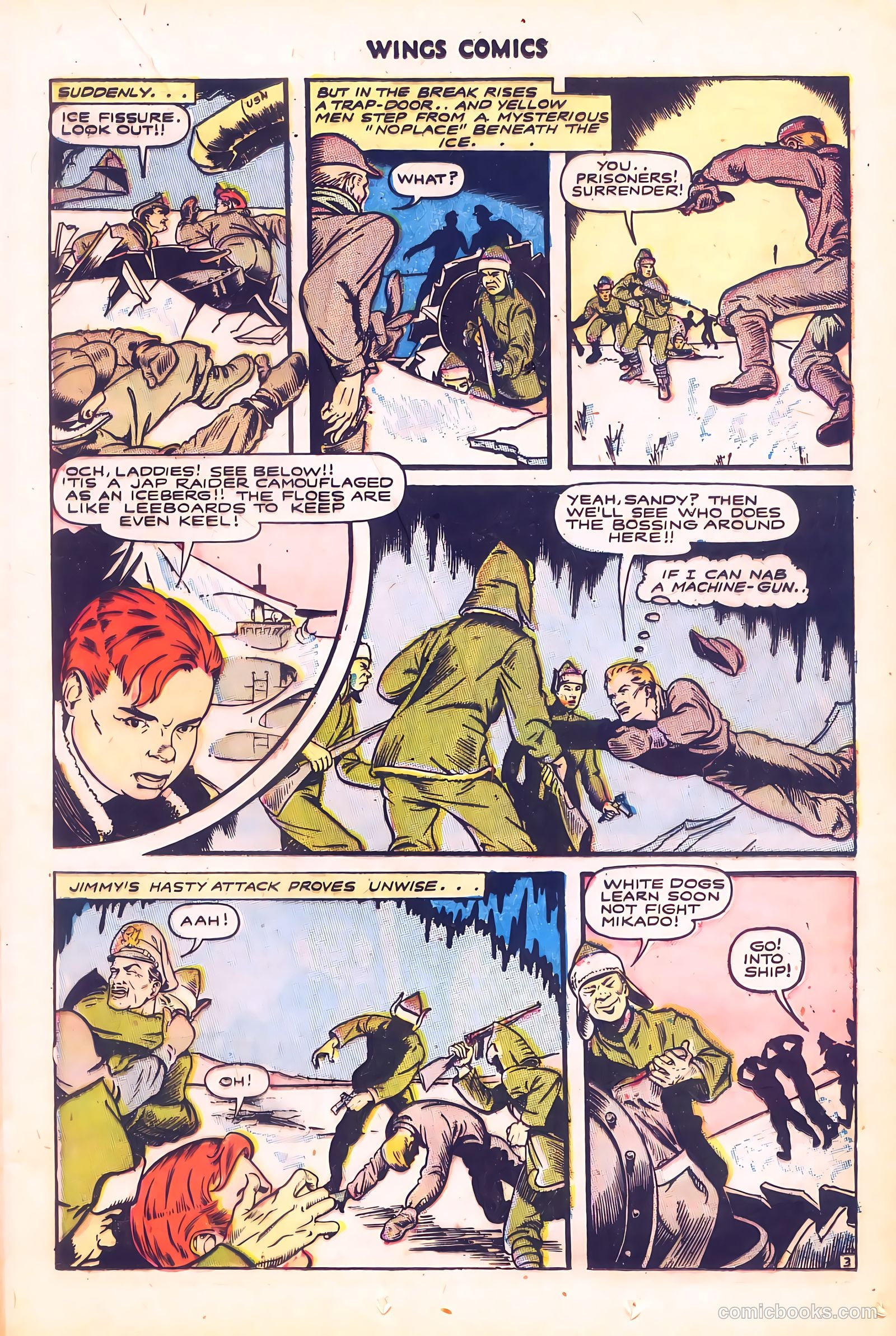 Wings Comics #58 — page 23 of 52