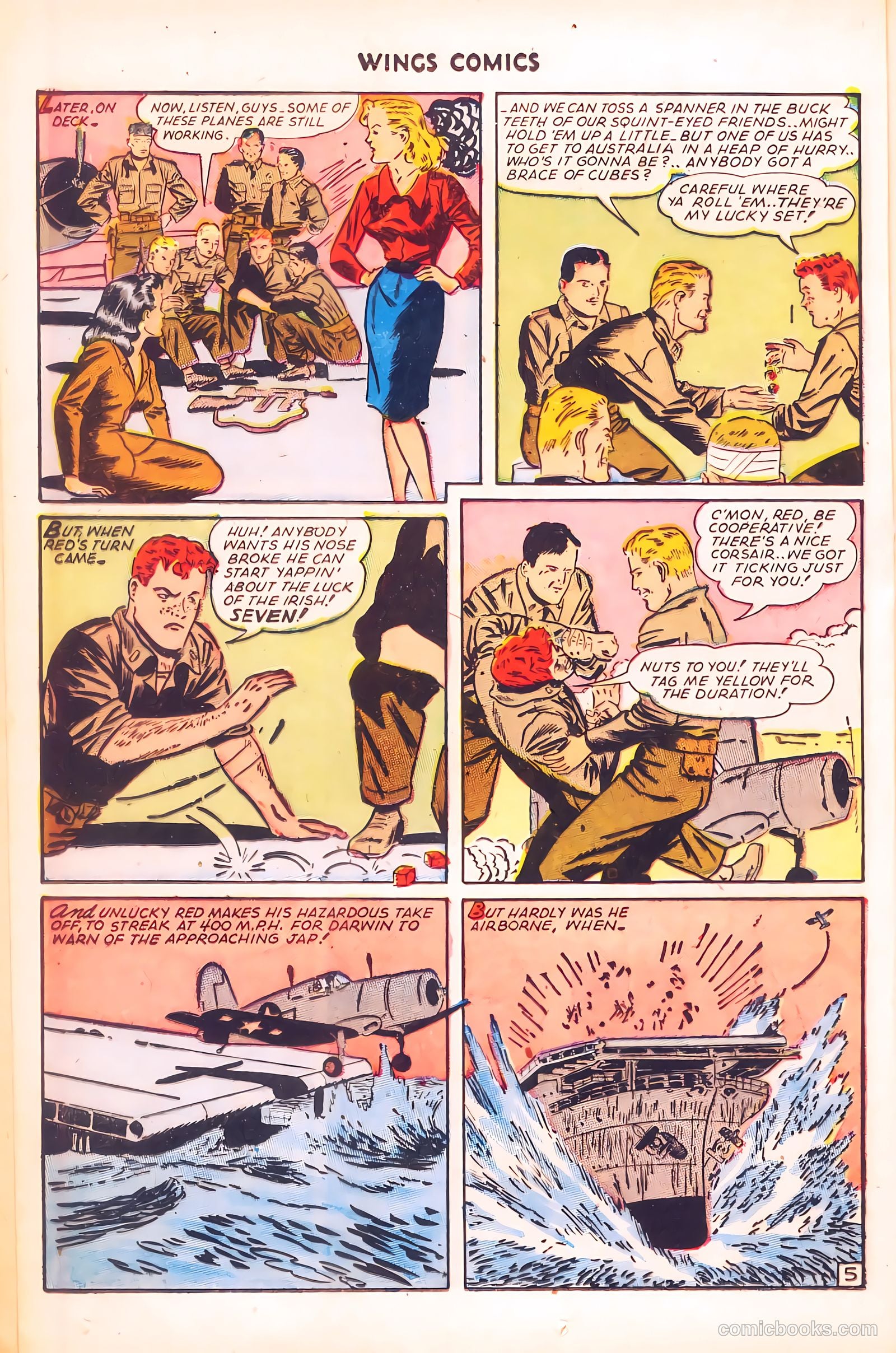 Wings Comics #58 — page 32 of 52