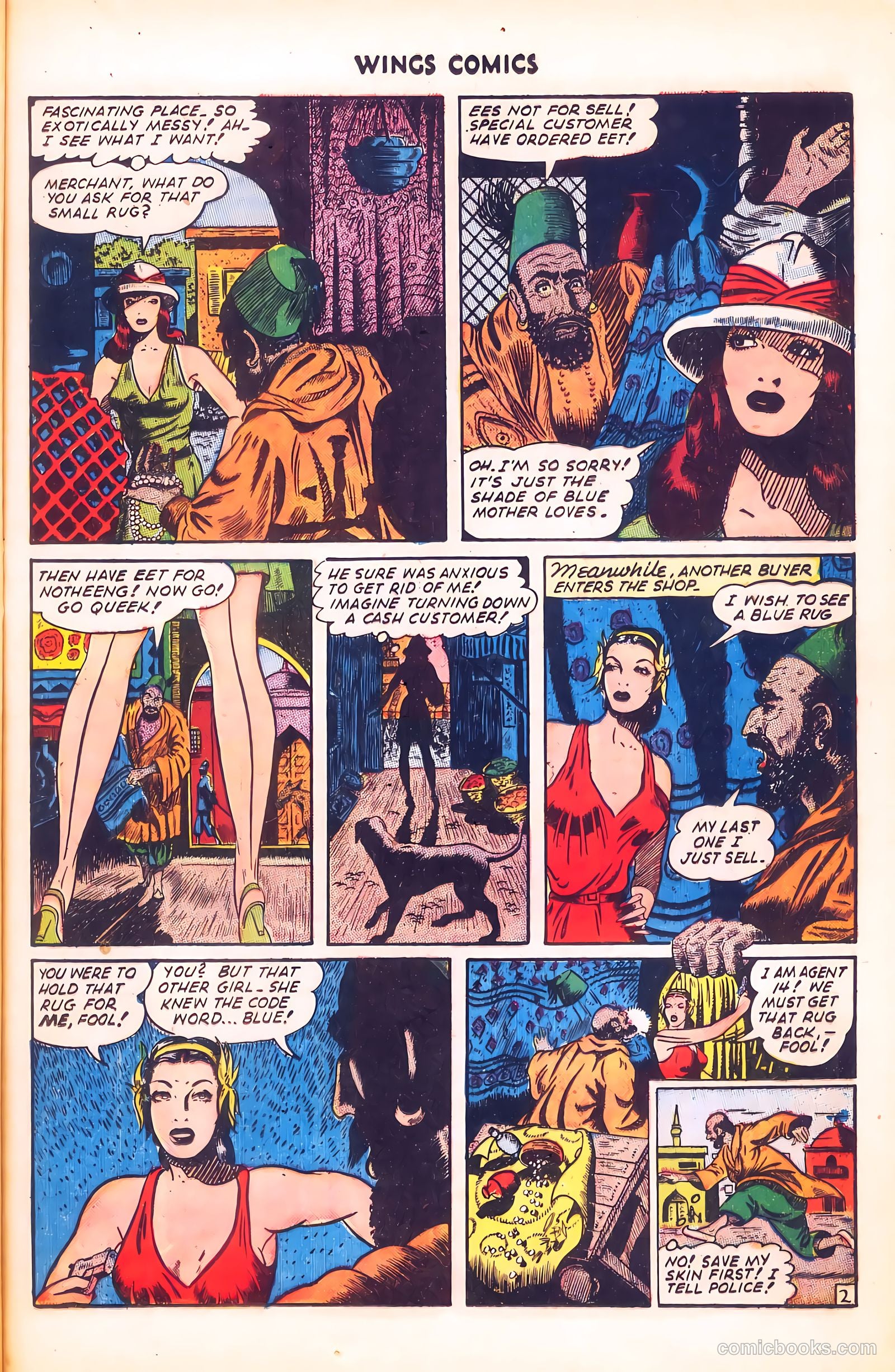 Wings Comics #58 — page 37 of 52