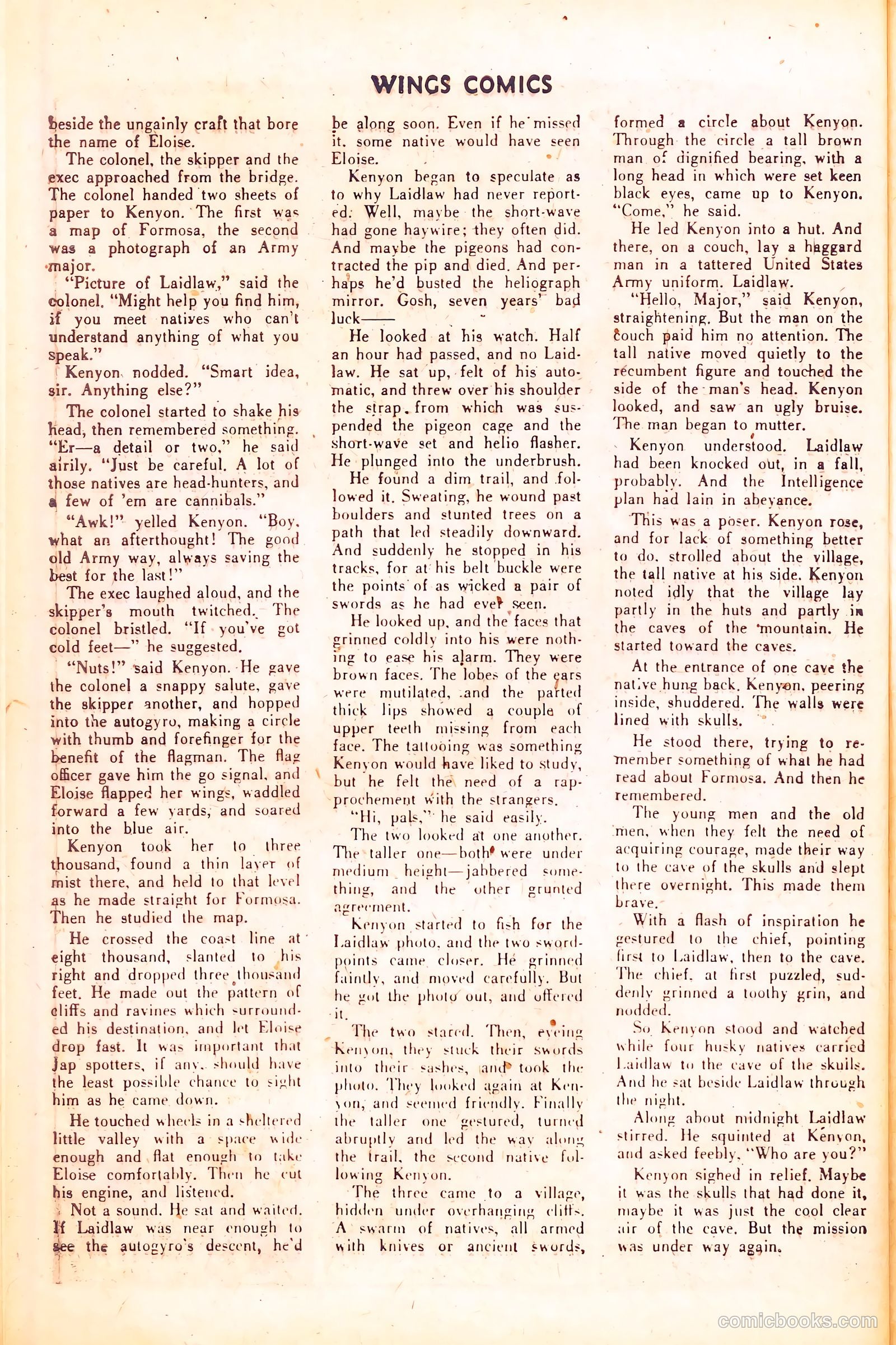 Wings Comics #58 — page 42 of 52