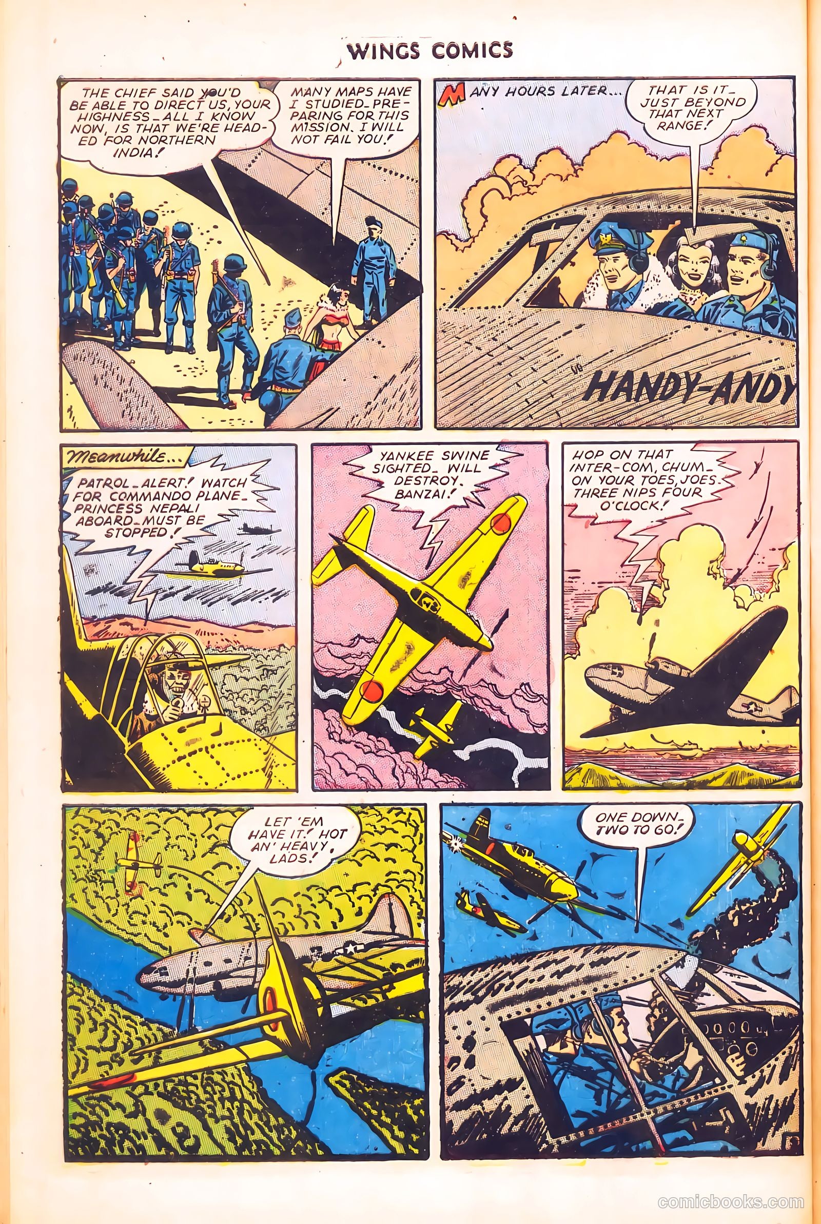 Wings Comics #58 — page 44 of 52