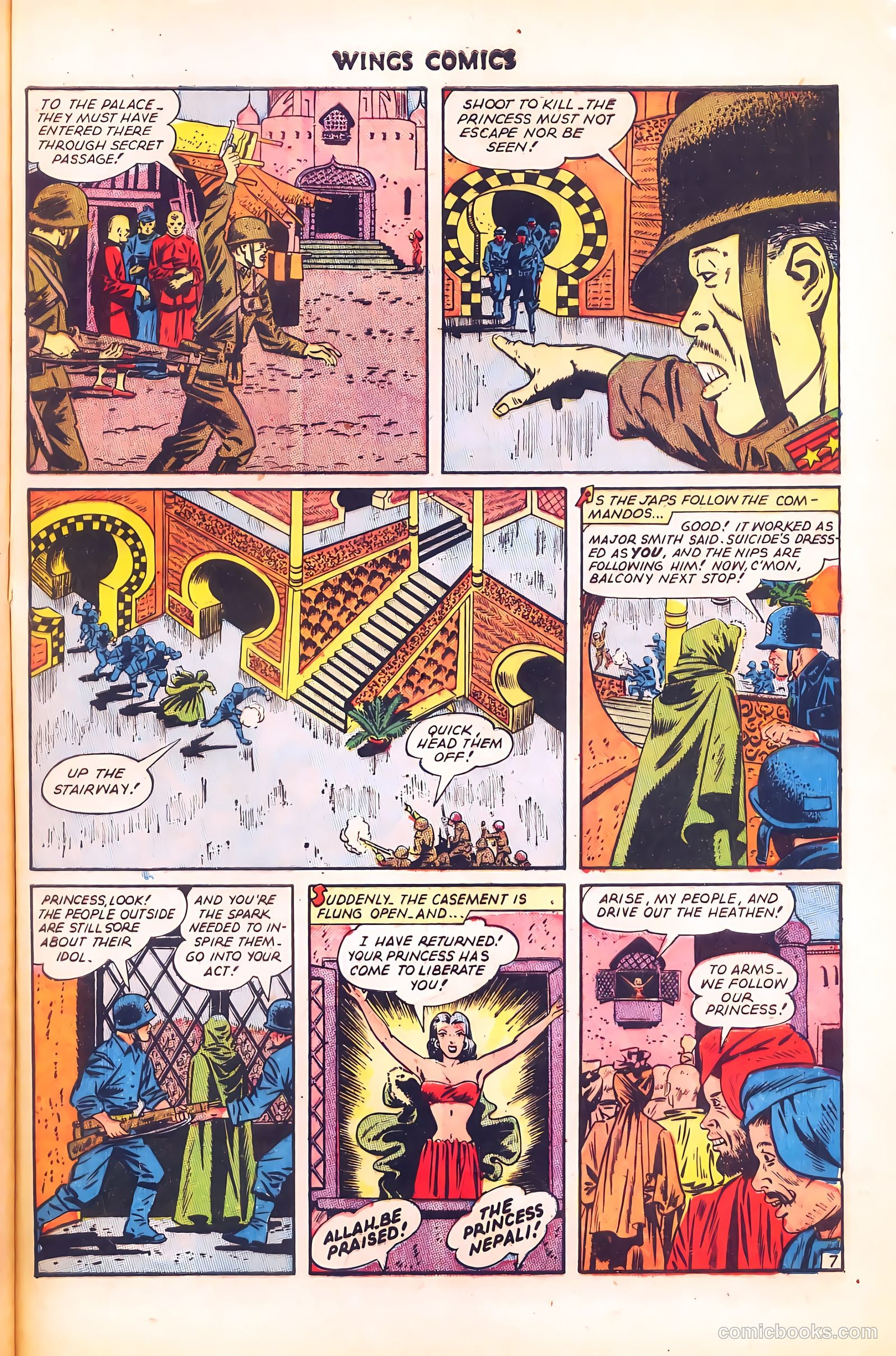 Wings Comics #58 — page 49 of 52
