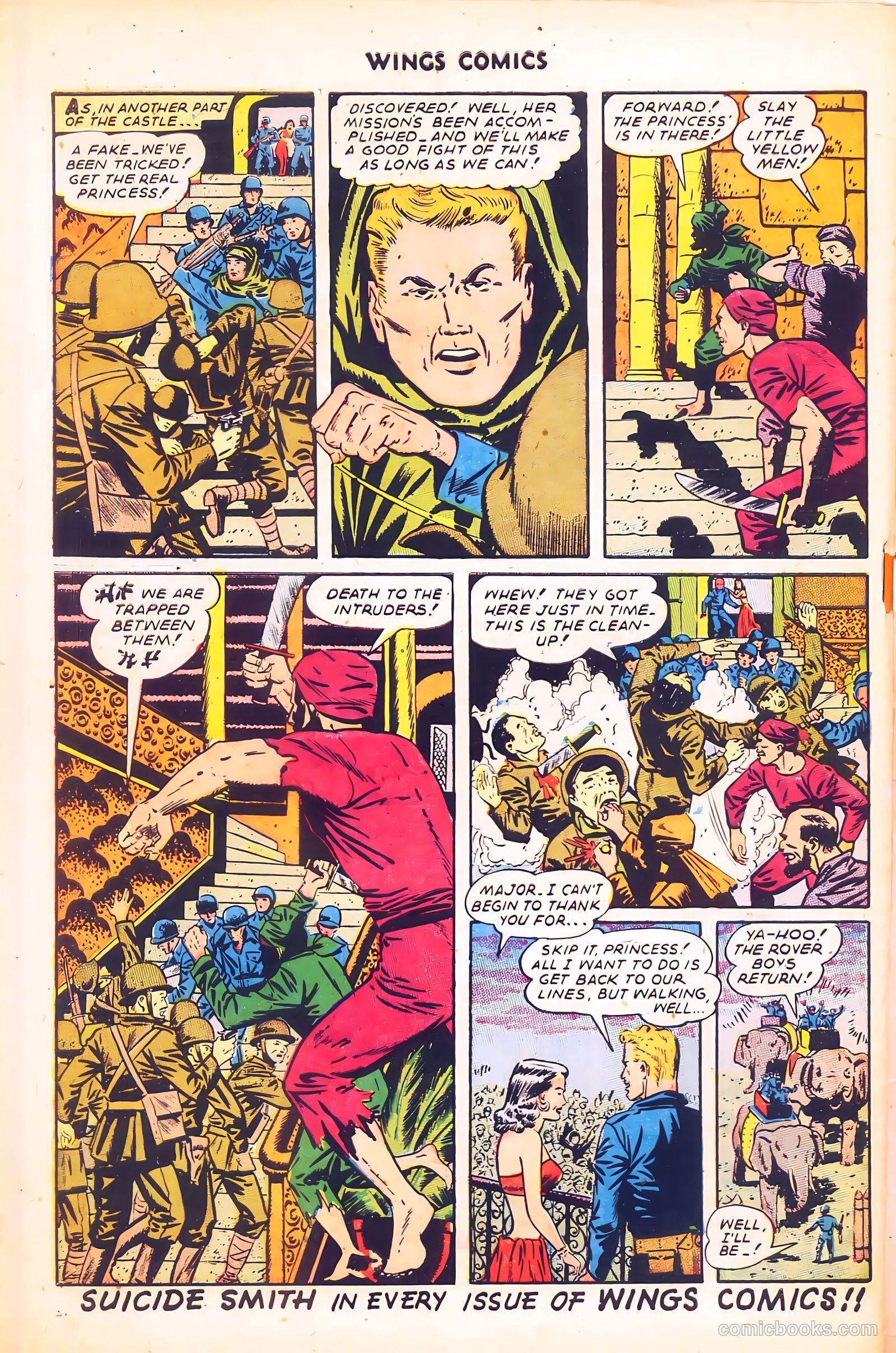 Wings Comics #58 — page 50 of 52
