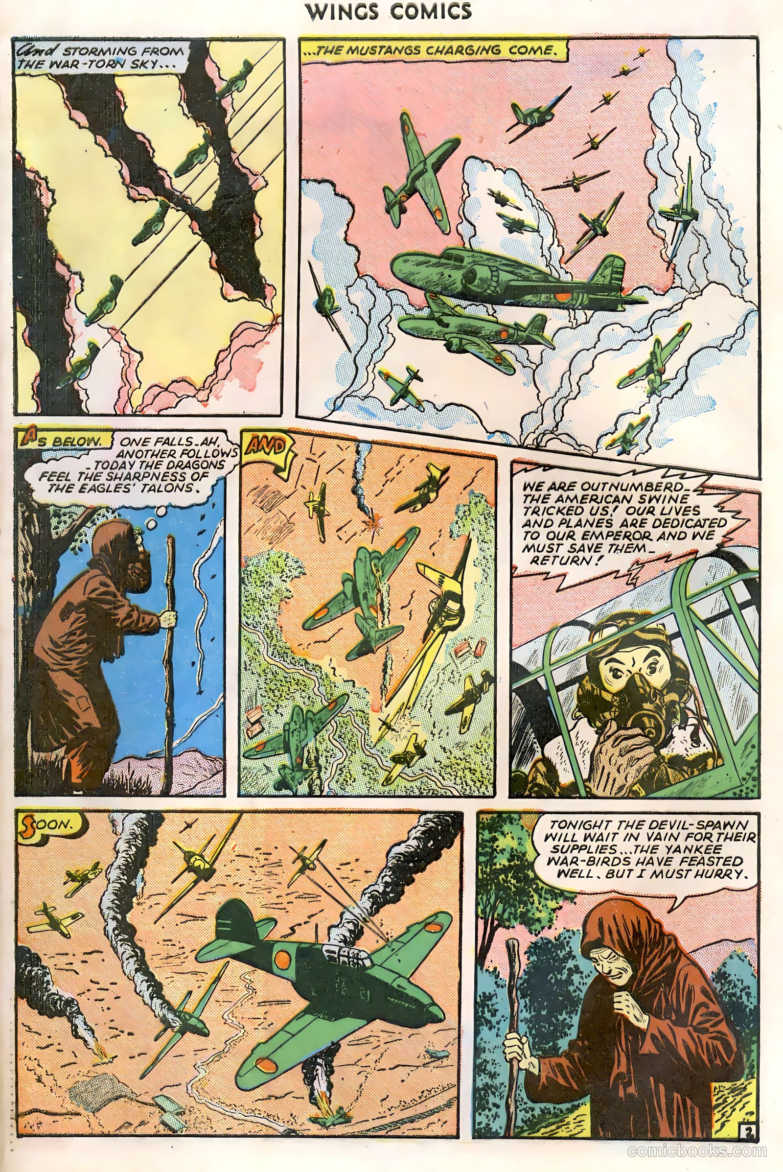 Wings Comics #59 — page 4 of 52