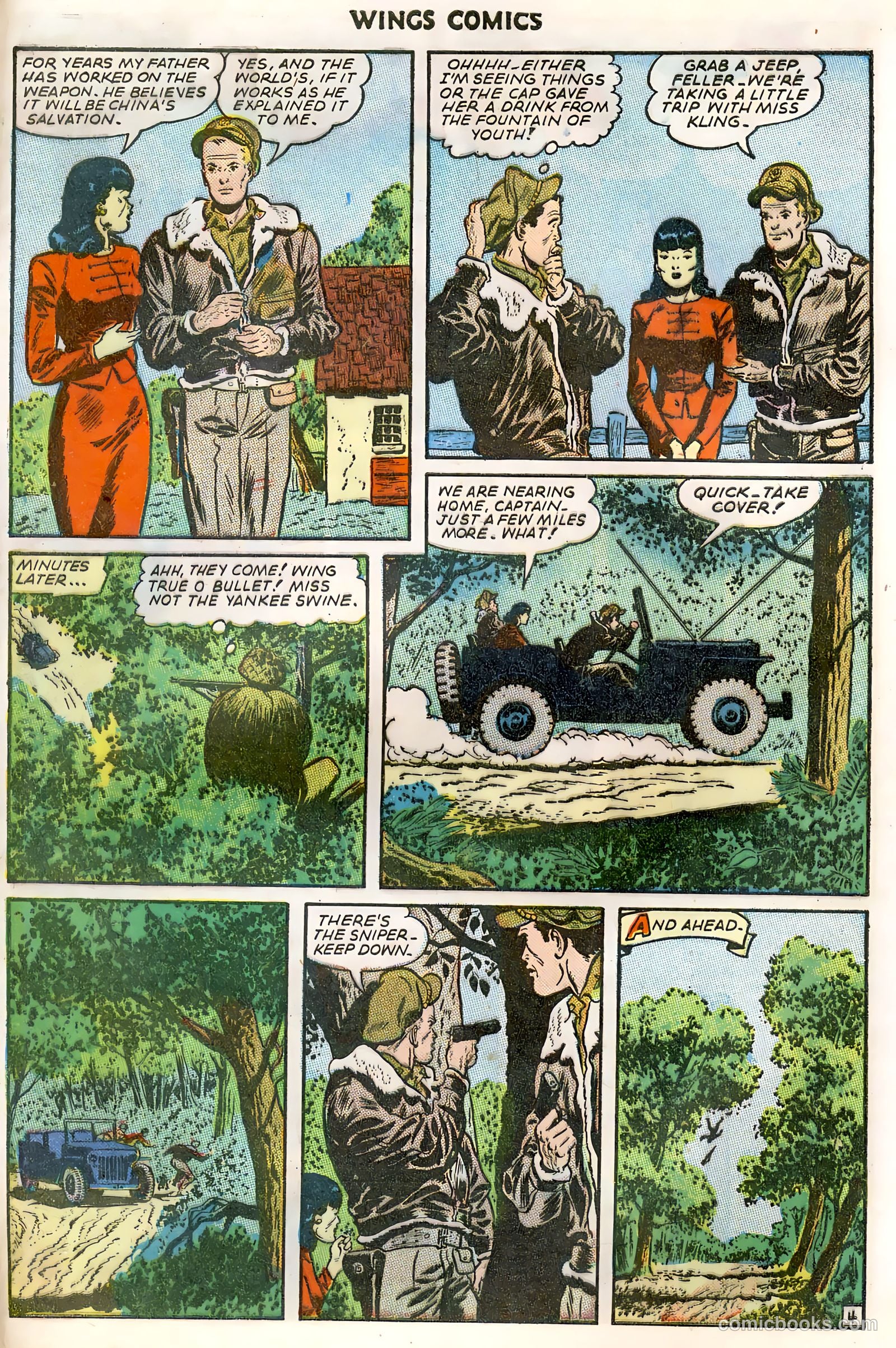 Wings Comics #59 — page 6 of 52
