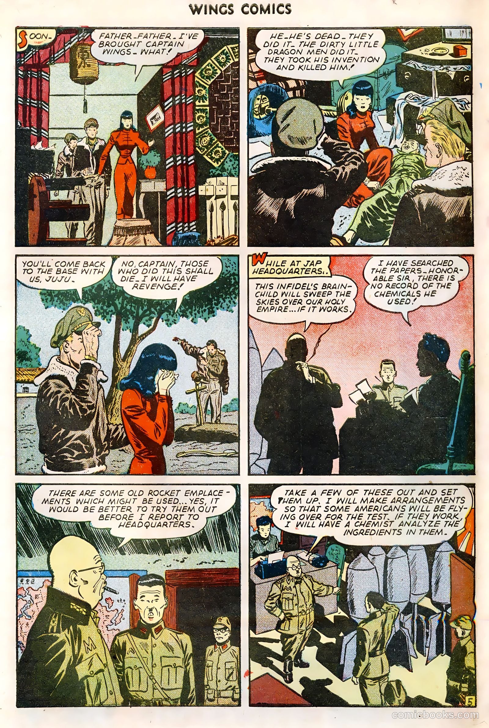 Wings Comics #59 — page 7 of 52