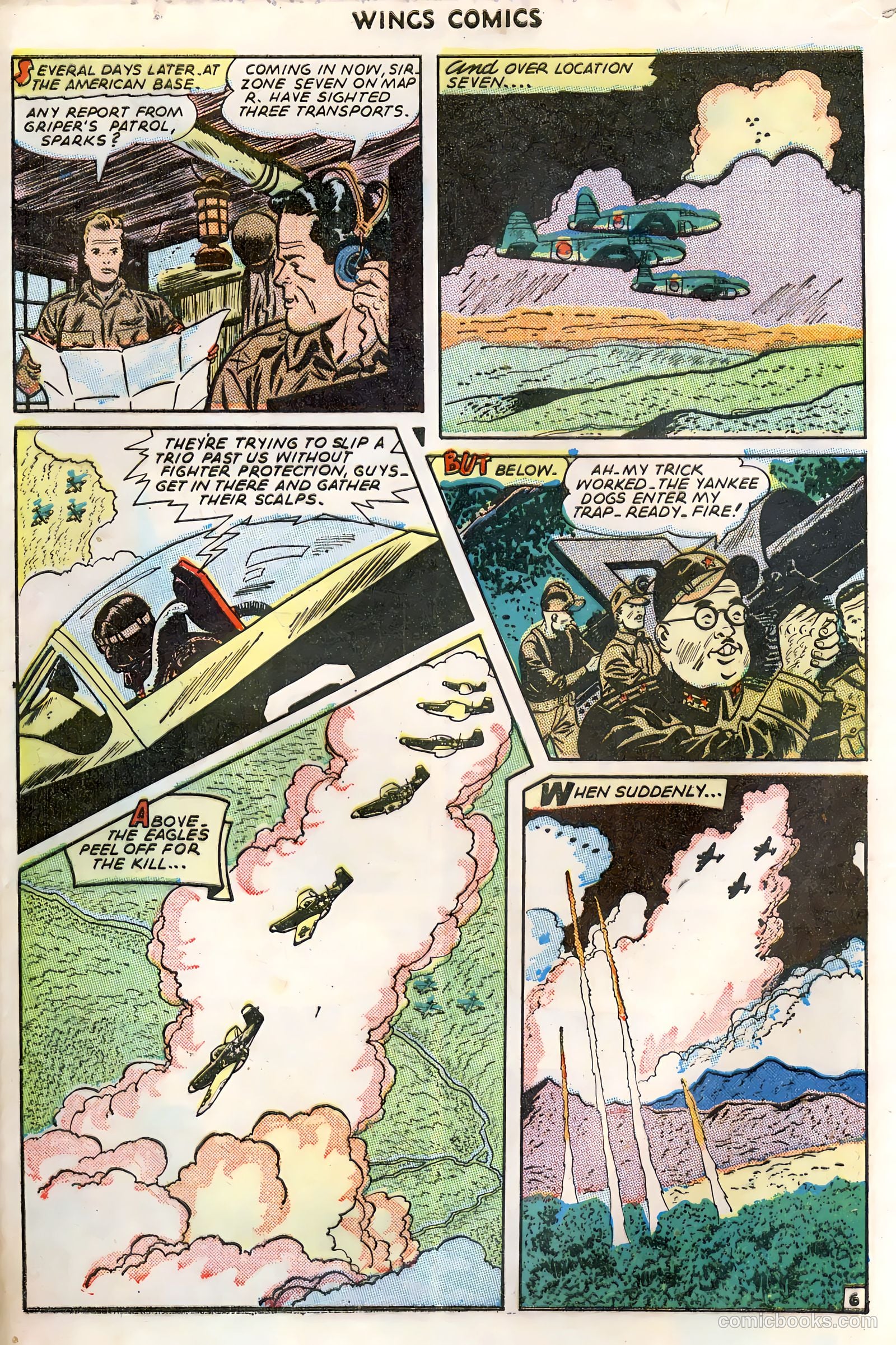 Wings Comics #59 — page 8 of 52