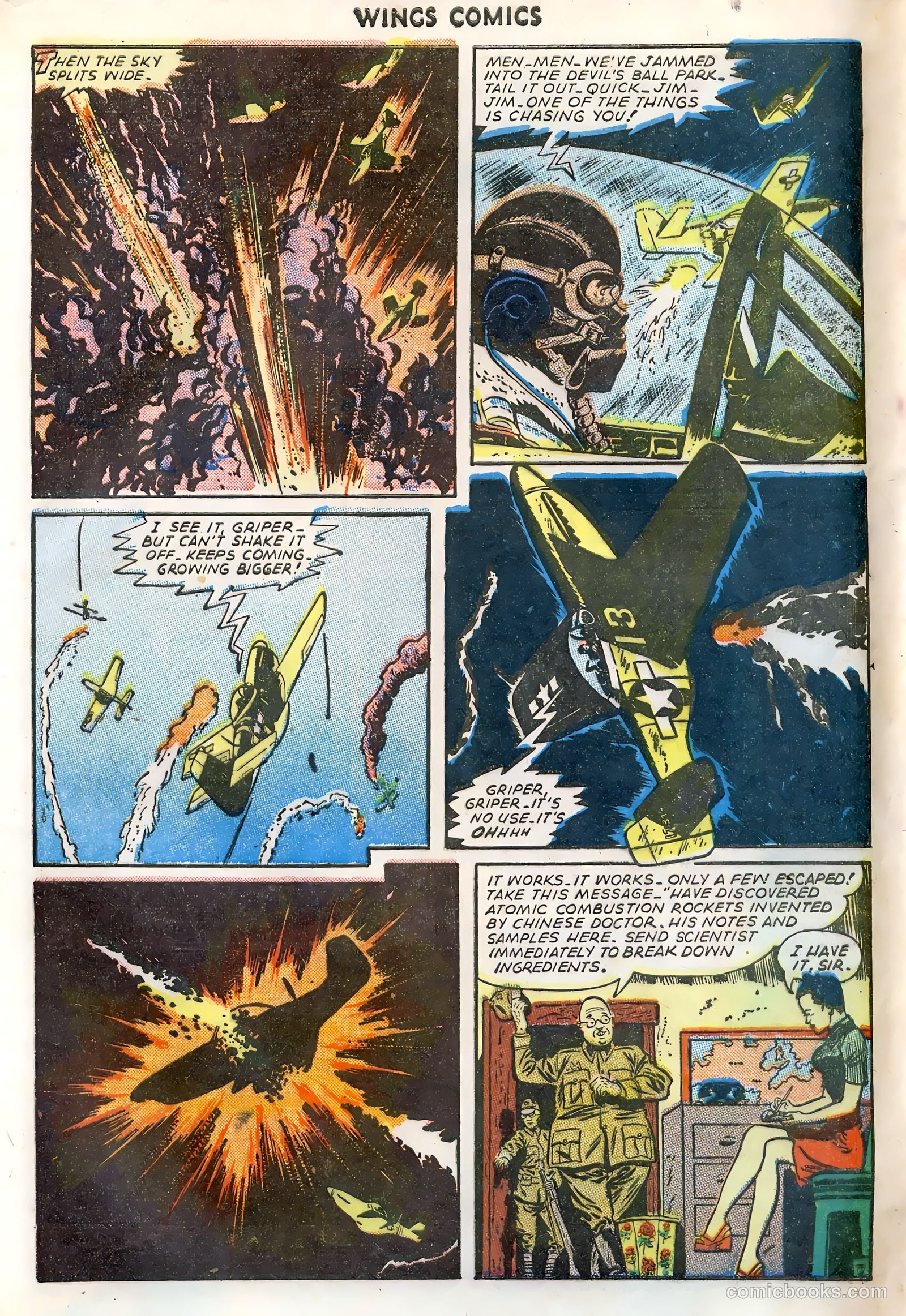 Wings Comics #59 — page 9 of 52