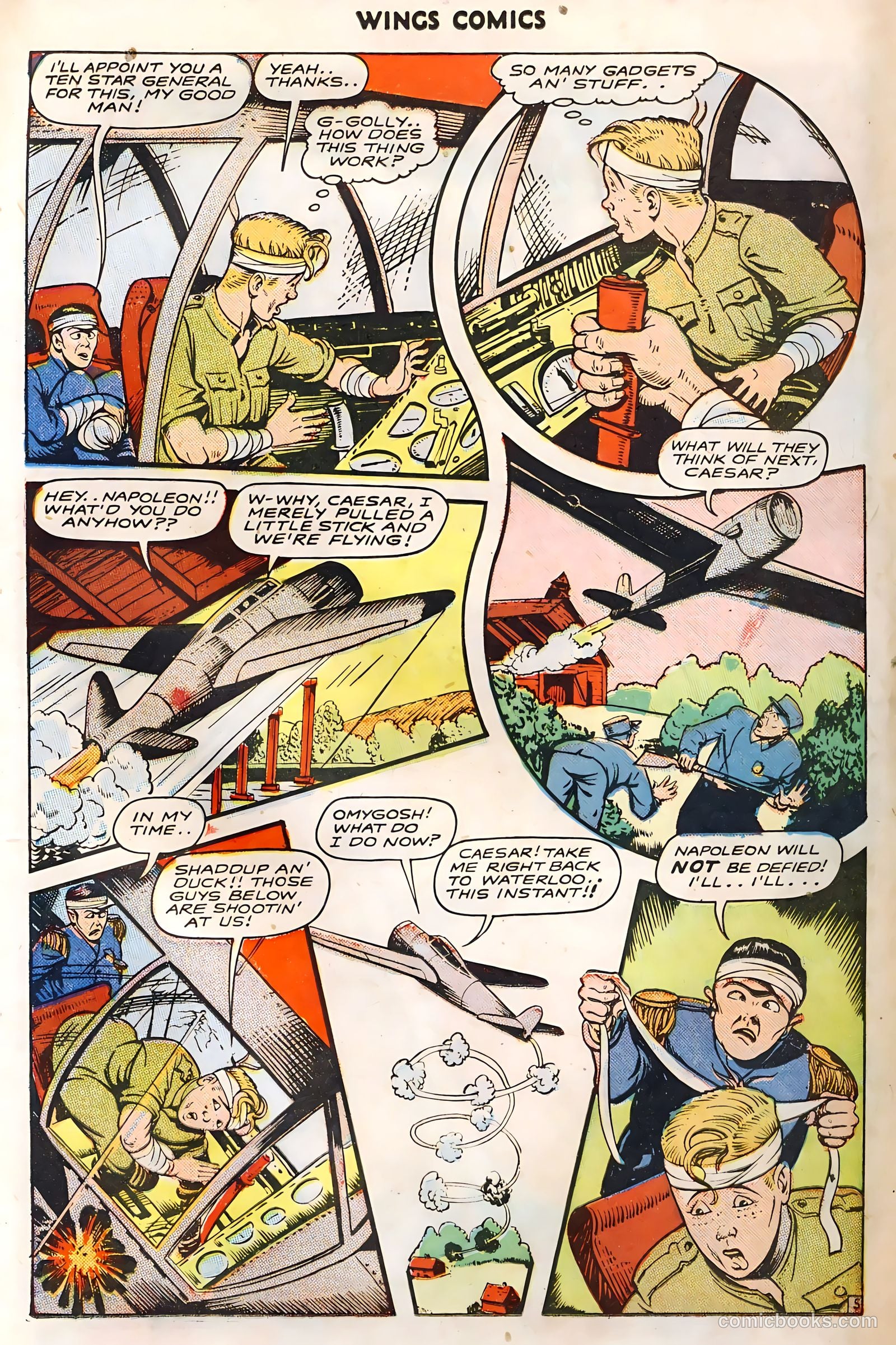 Wings Comics #59 — page 17 of 52