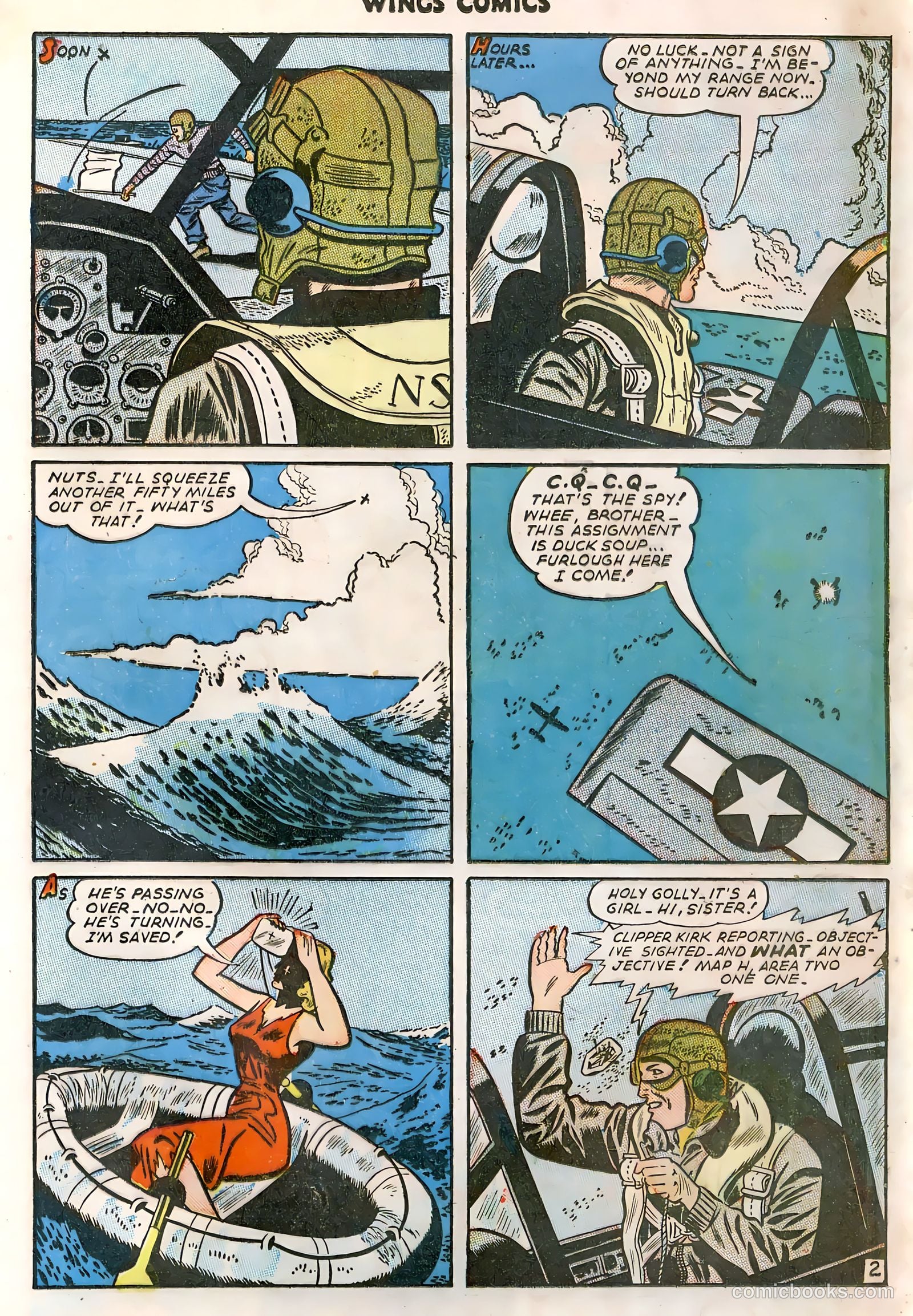 Wings Comics #59 — page 23 of 52