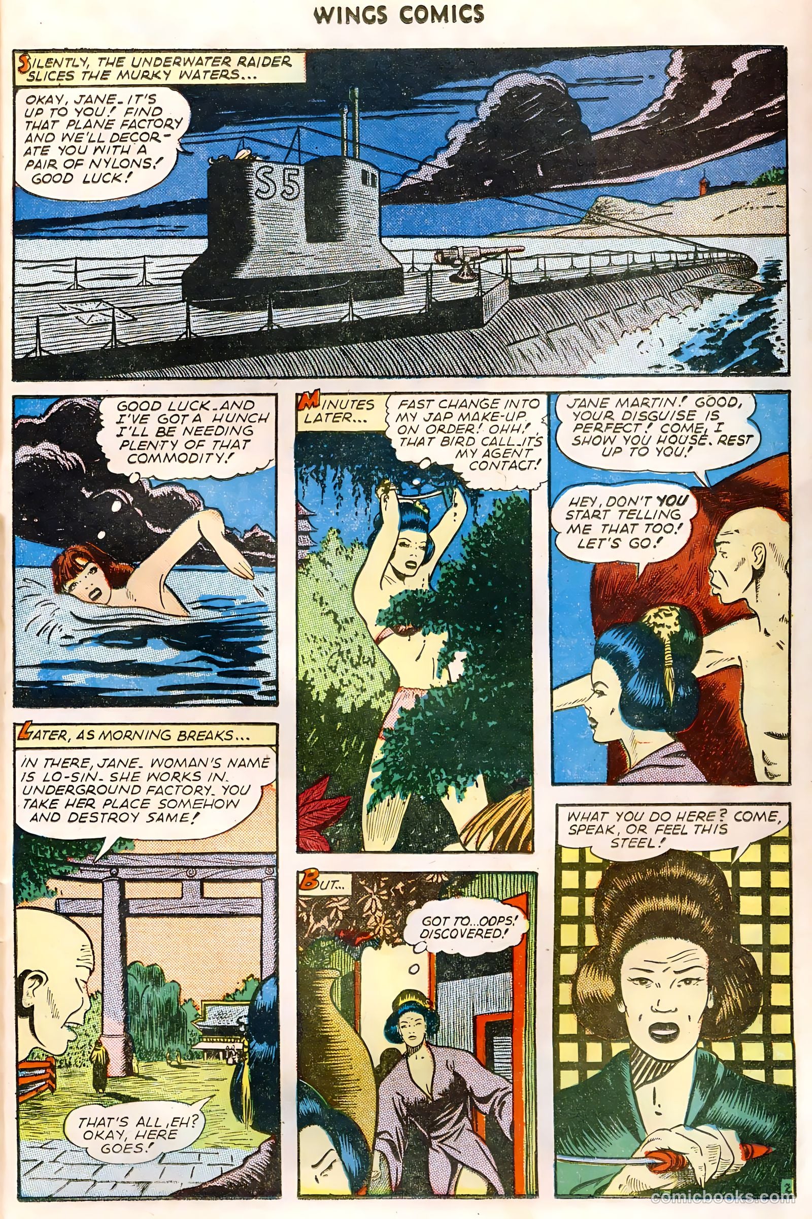 Wings Comics #59 — page 31 of 52