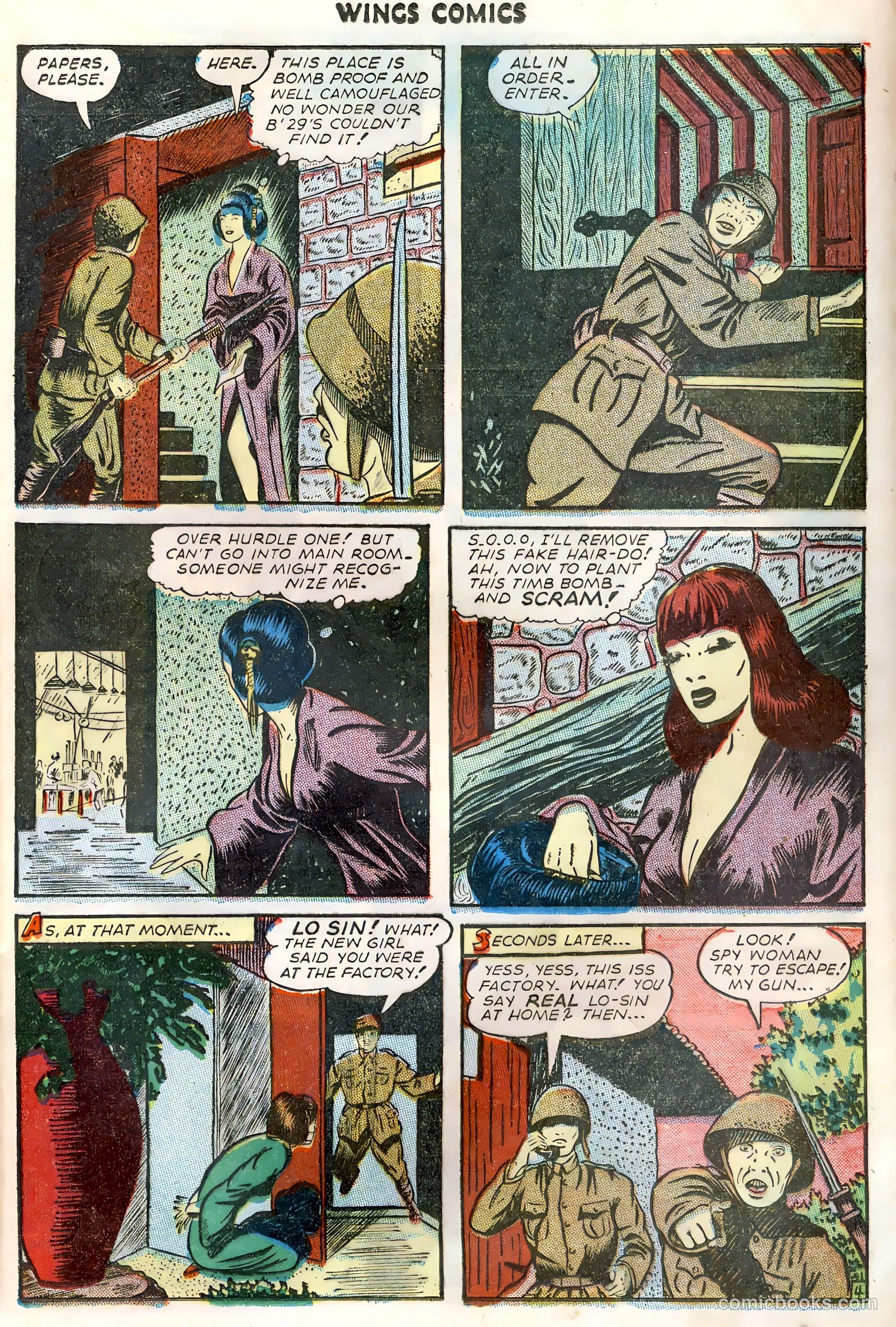 Wings Comics #59 — page 33 of 52