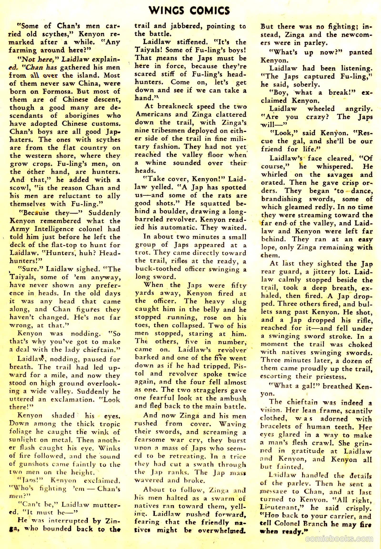 Wings Comics #59 — page 36 of 52