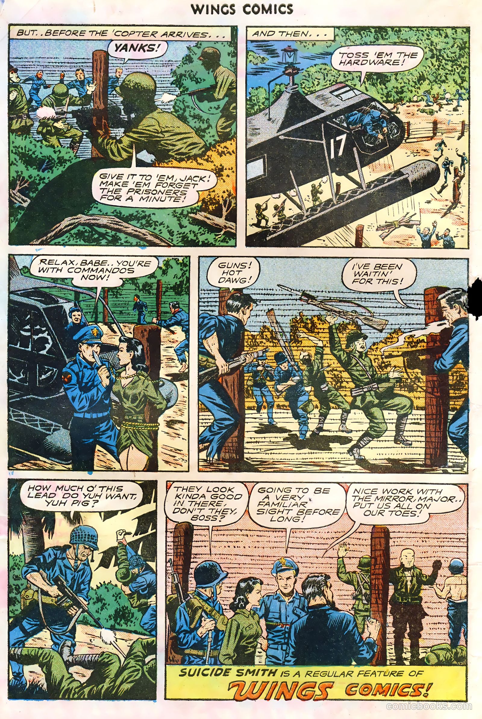 Wings Comics #59 — page 50 of 52