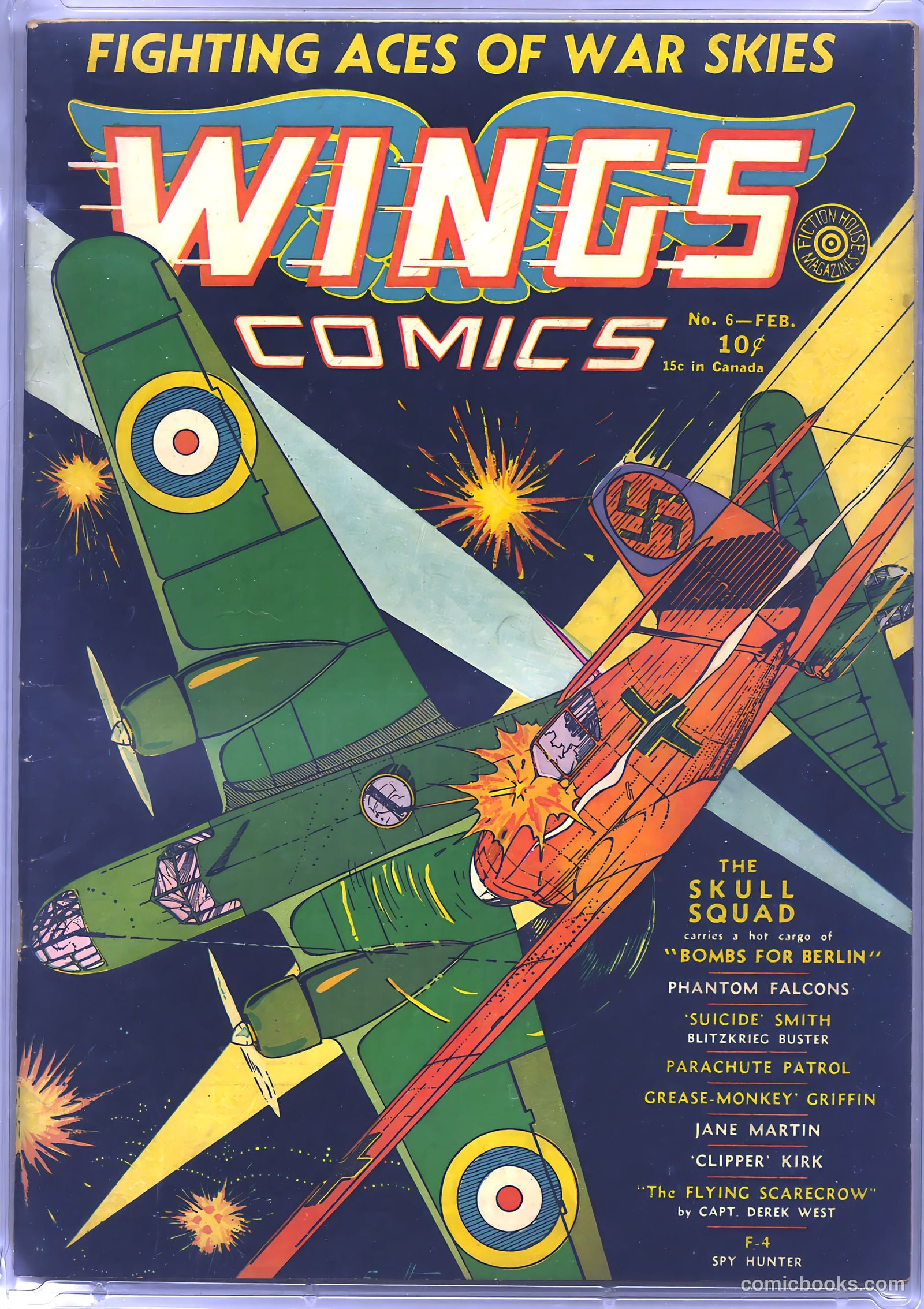 Wings Comics #6 — page 1 of 68