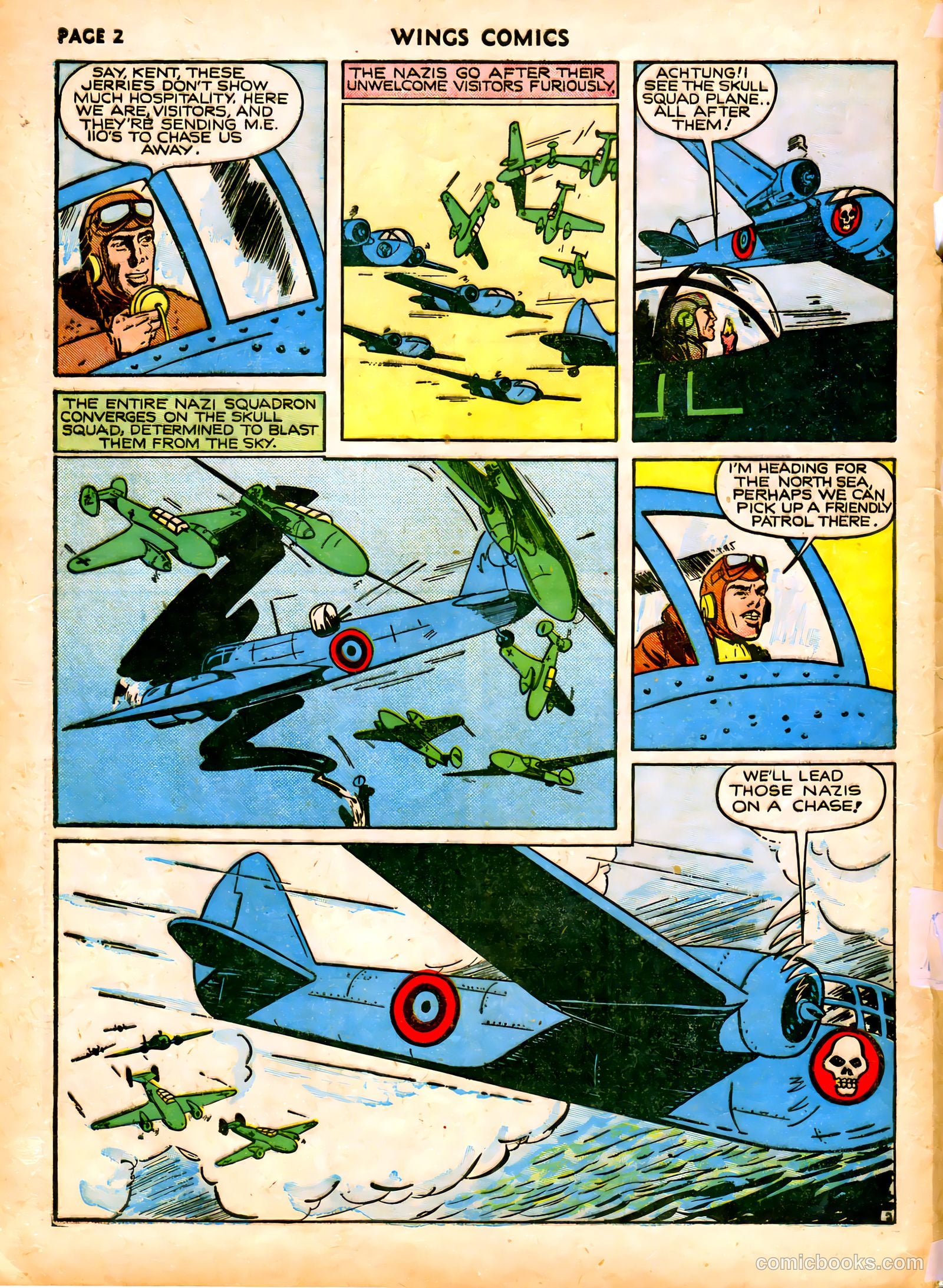 Wings Comics #6 — page 4 of 68