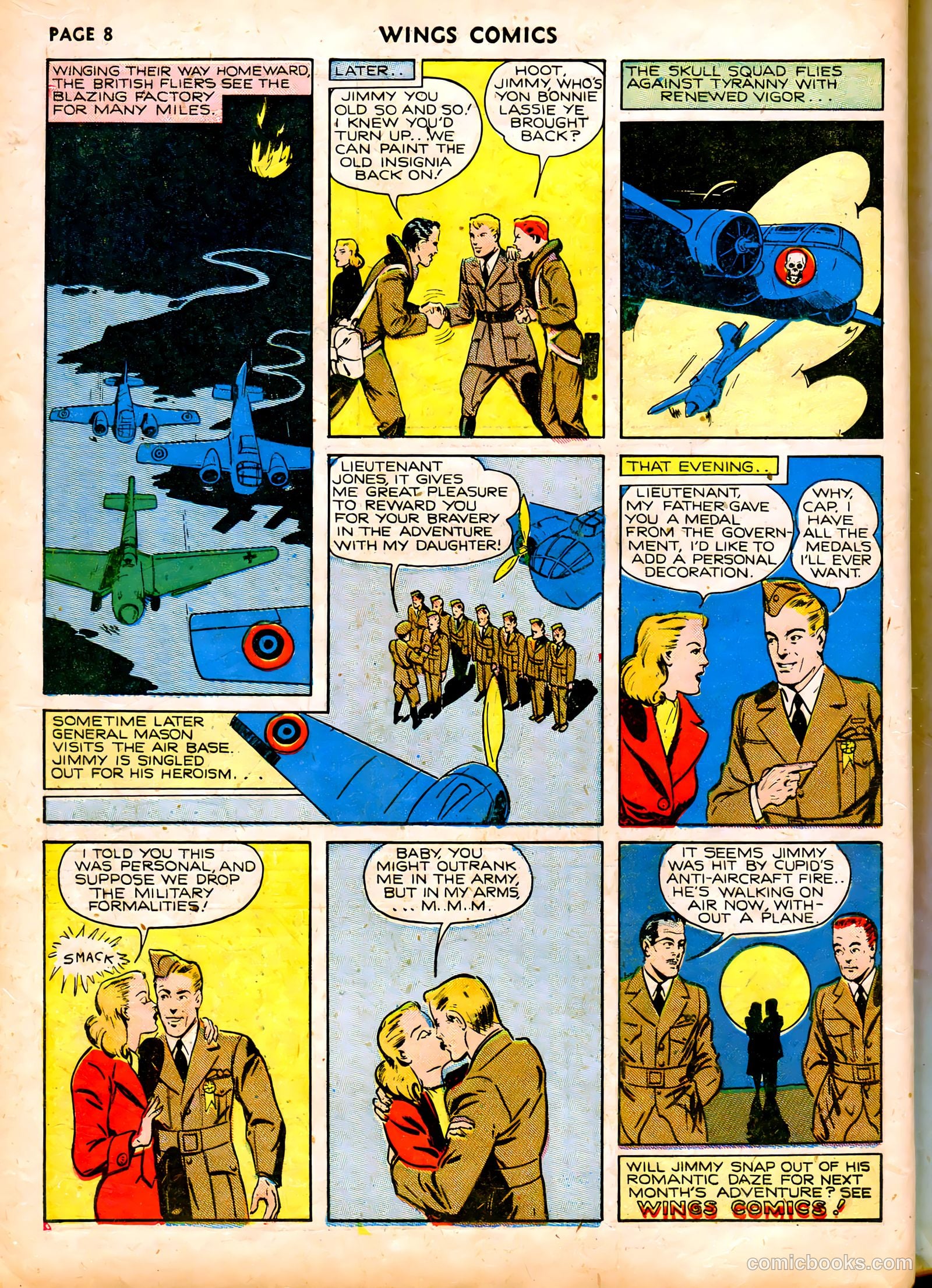 Wings Comics #6 — page 10 of 68