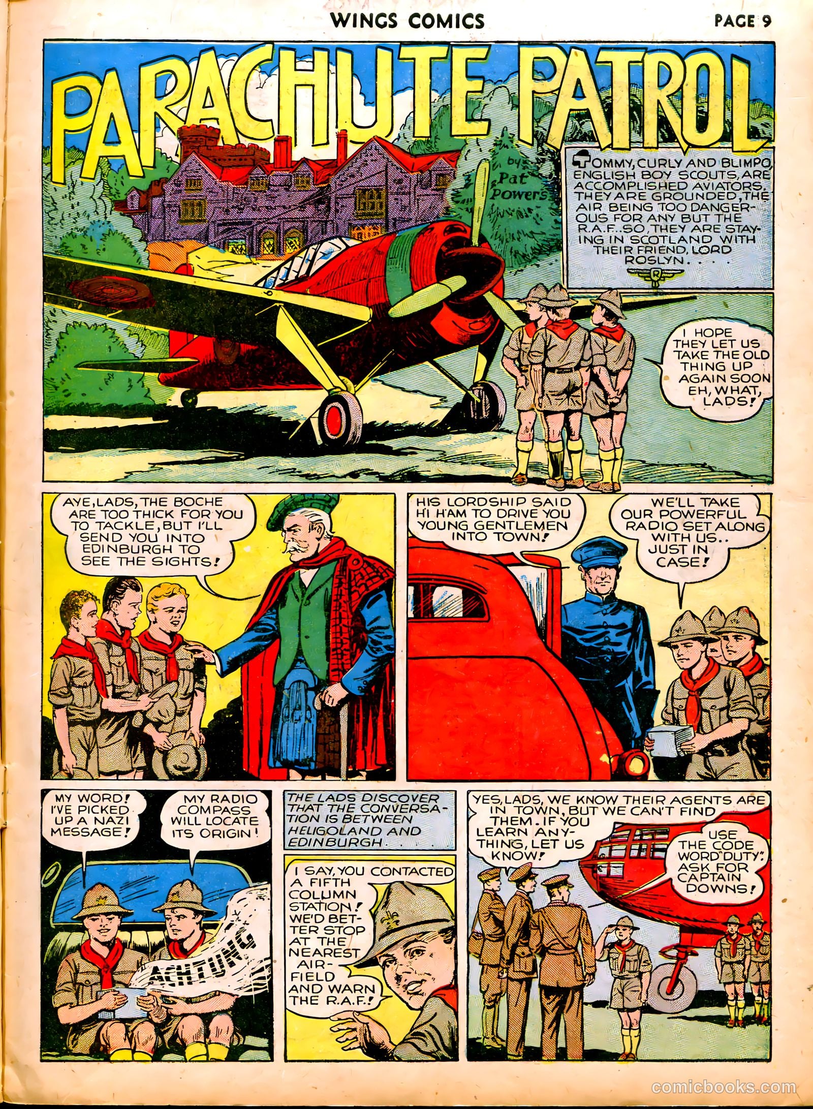 Wings Comics #6 — page 11 of 68