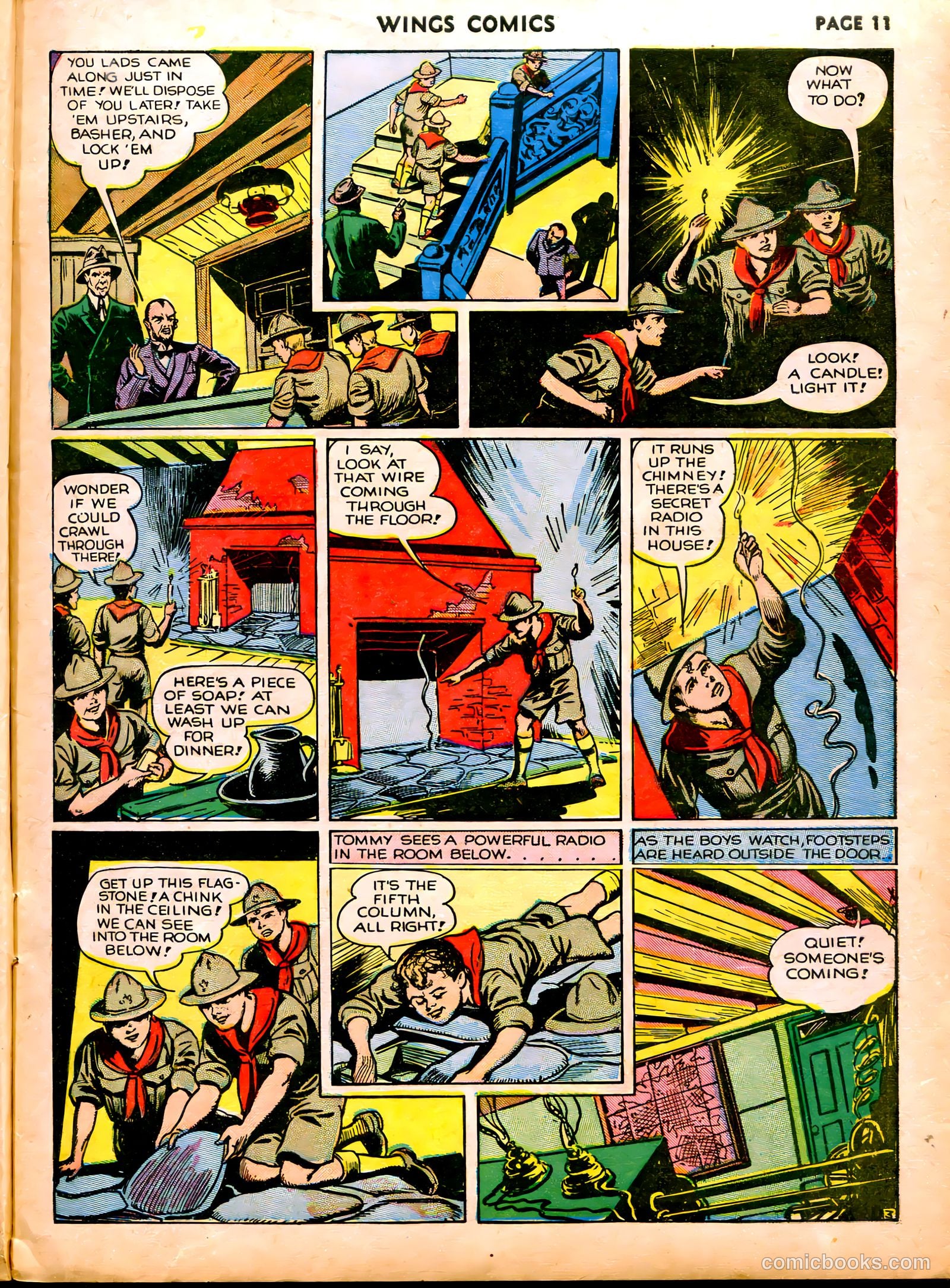 Wings Comics #6 — page 13 of 68
