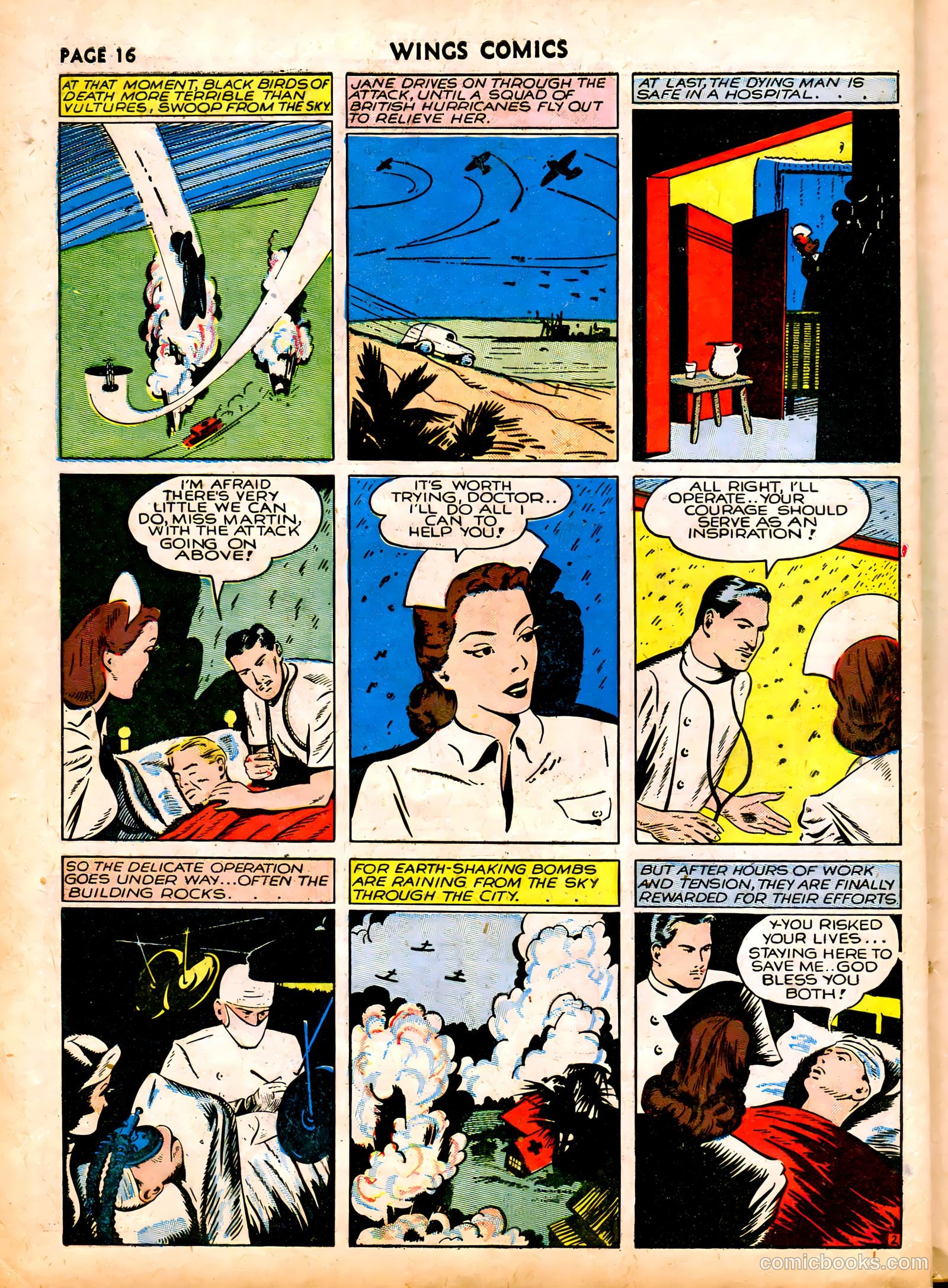 Wings Comics #6 — page 18 of 68
