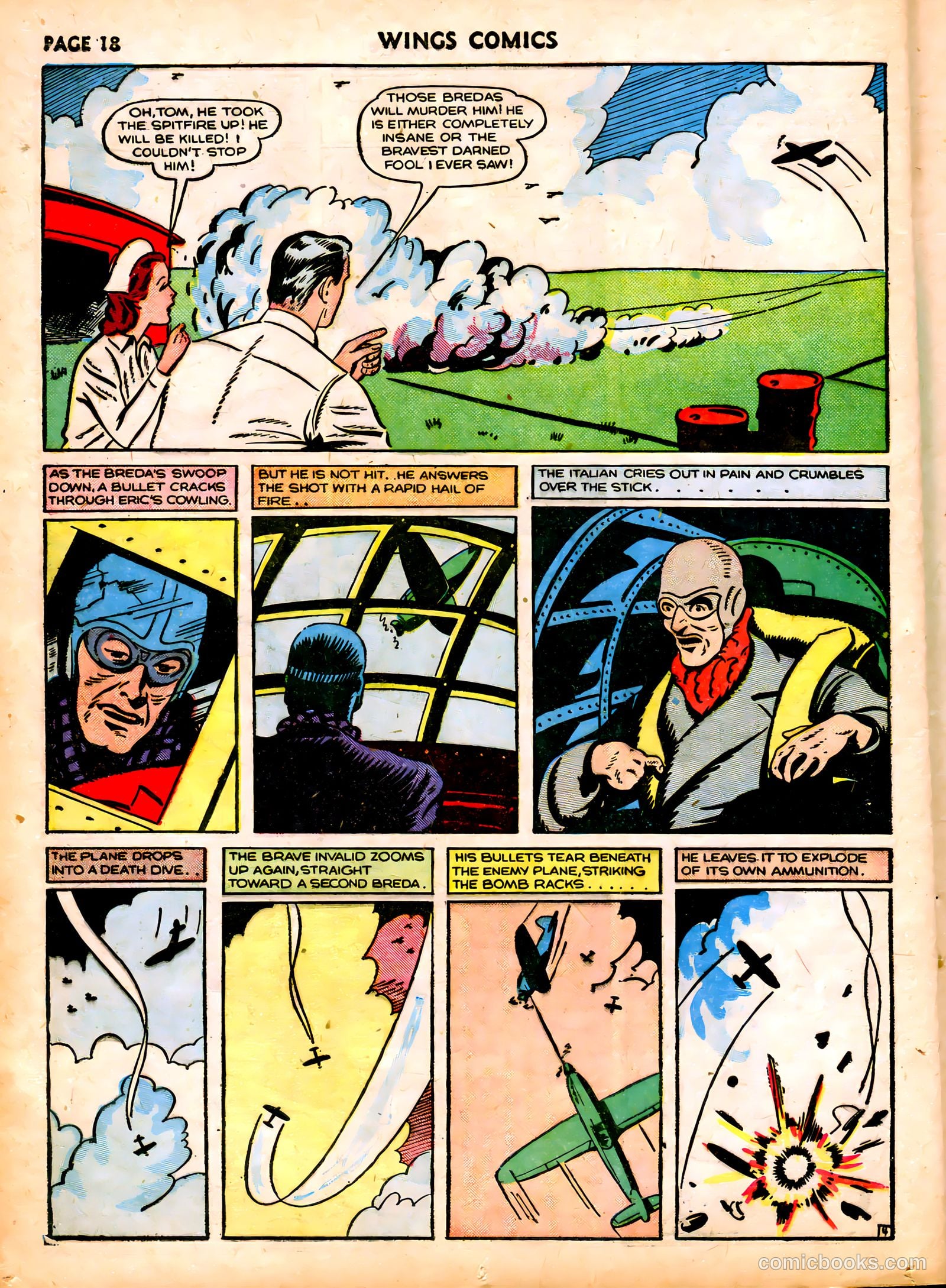 Wings Comics #6 — page 20 of 68