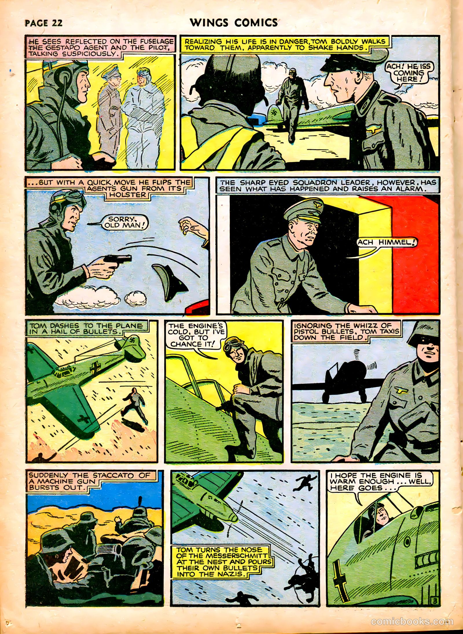 Wings Comics #6 — page 24 of 68