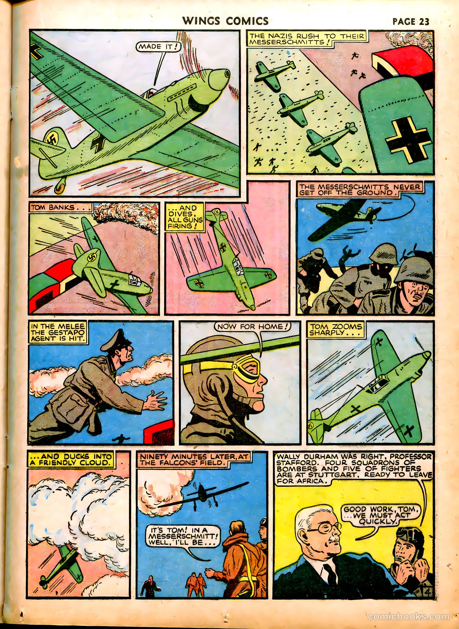 Wings Comics #6 — page 25 of 68
