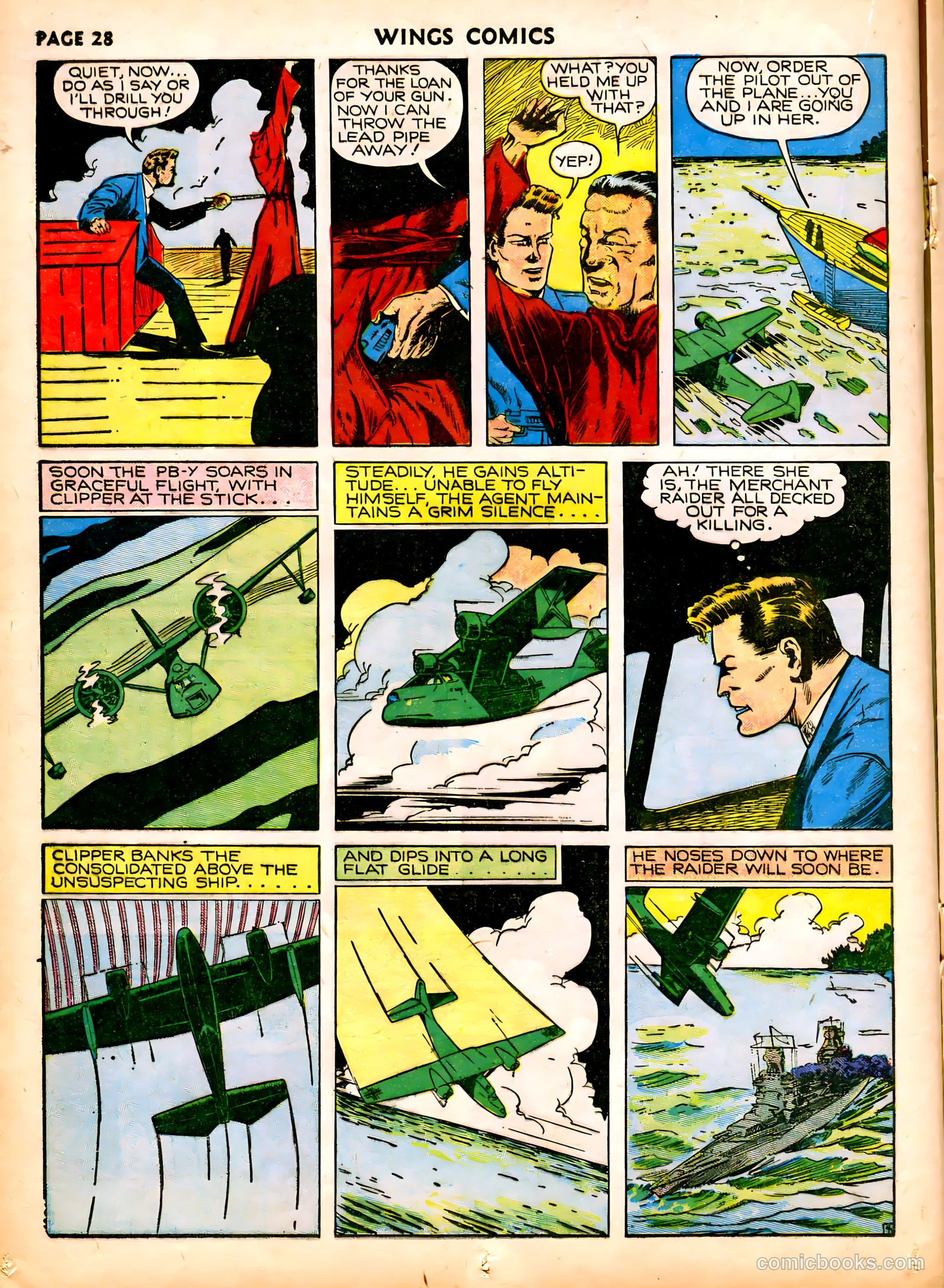 Wings Comics #6 — page 30 of 68