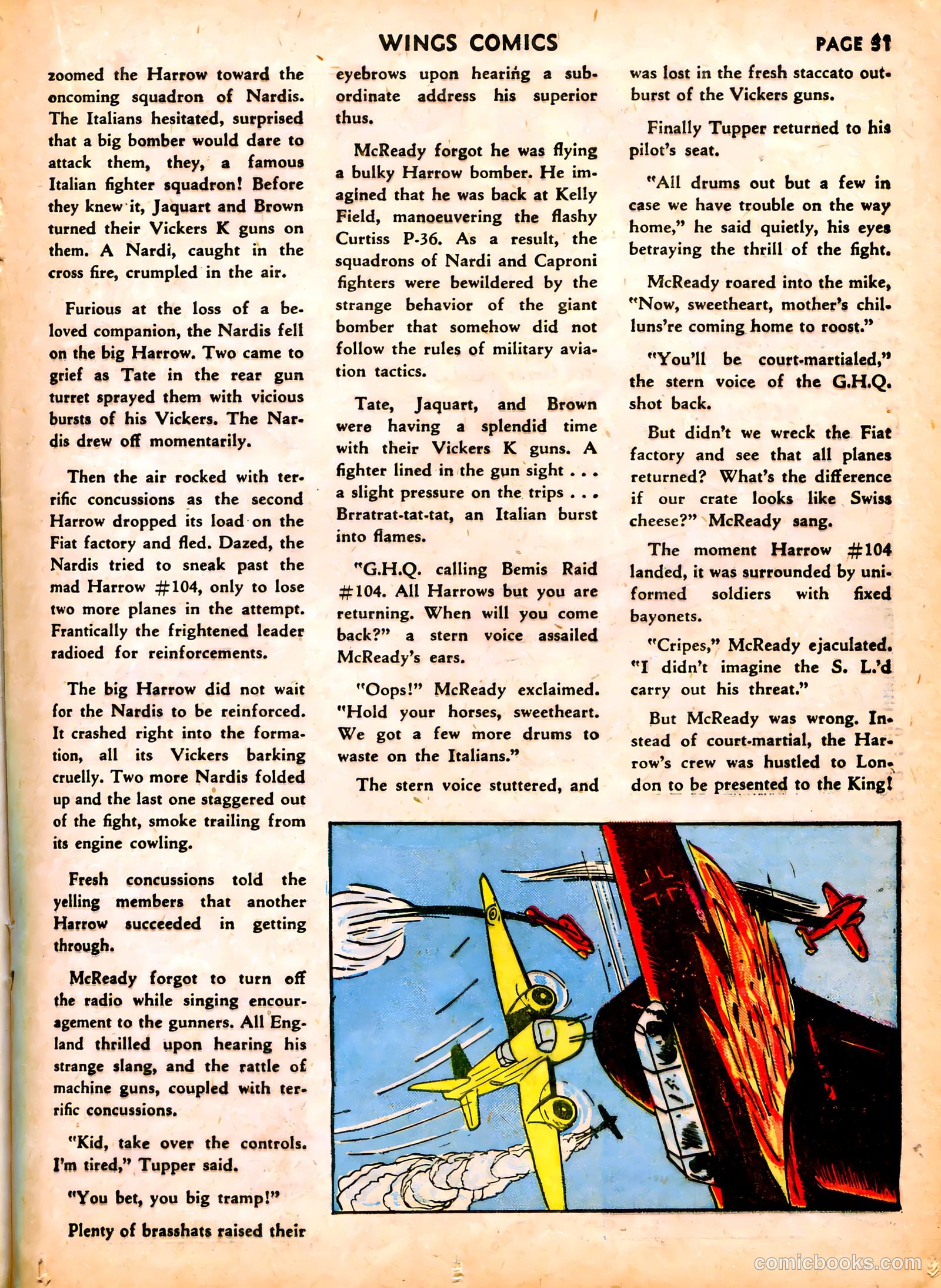 Wings Comics #6 — page 33 of 68