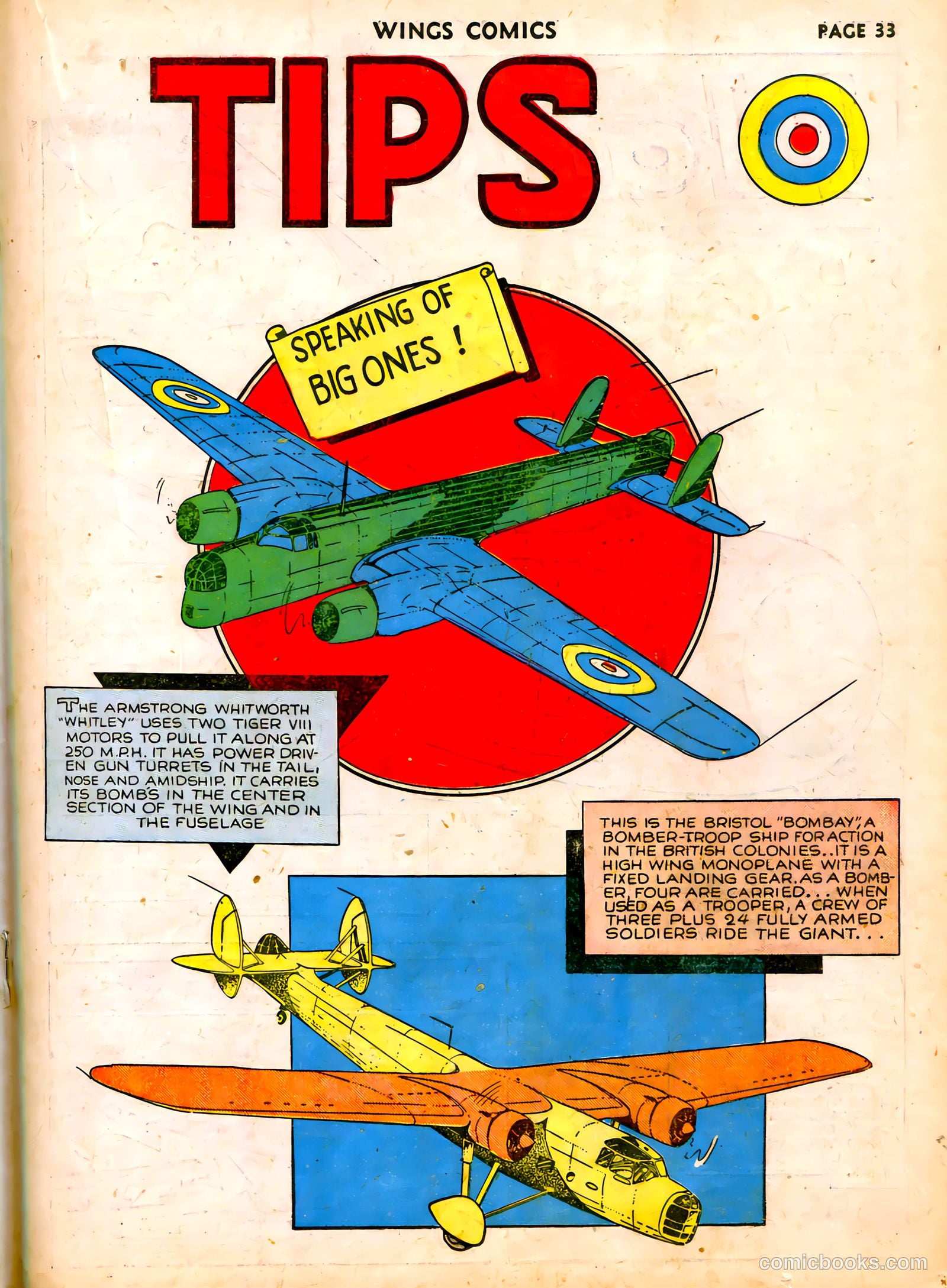 Wings Comics #6 — page 35 of 68